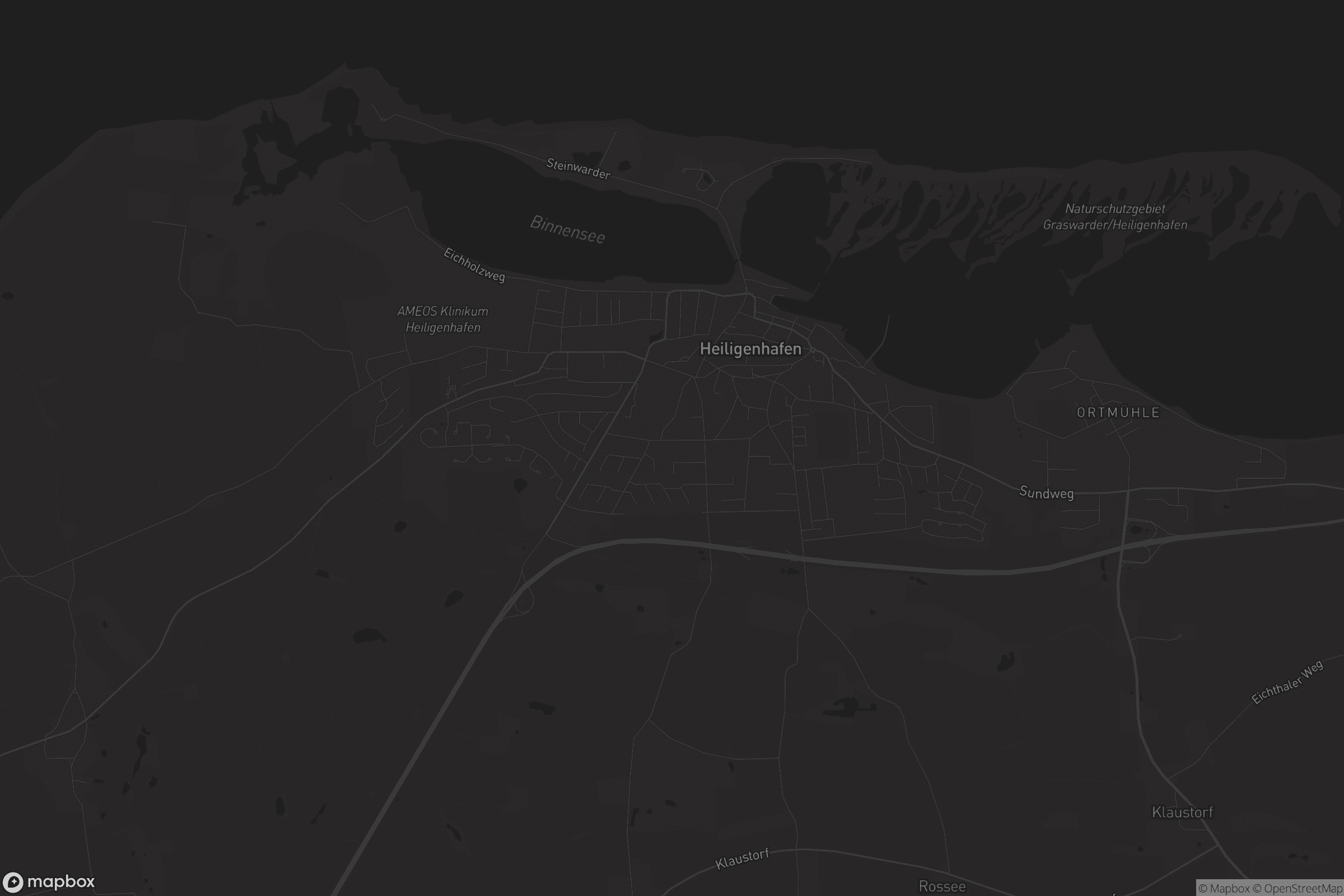 Karte von Heiligenhafen