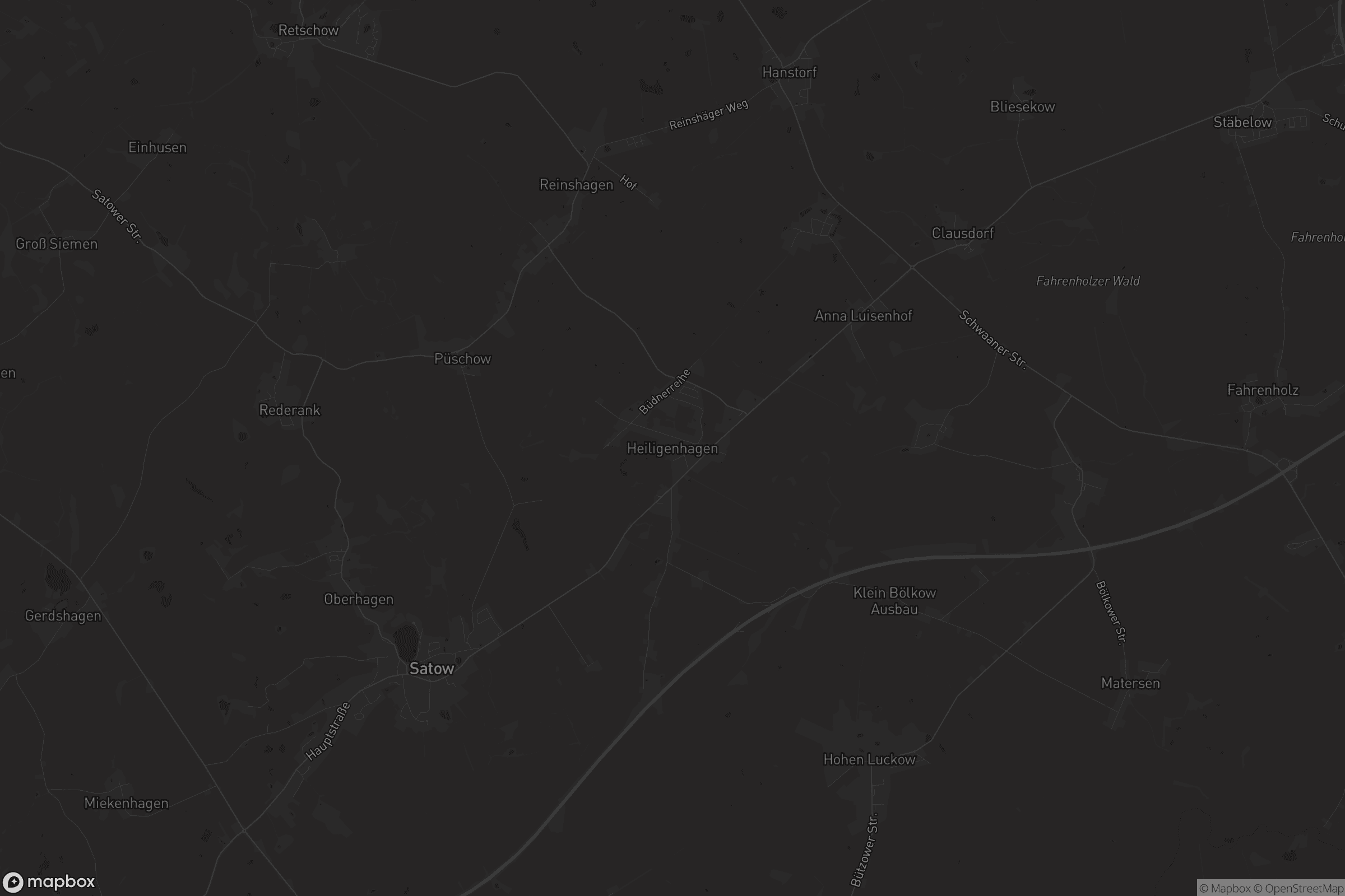 Karte von Heiligenhagen