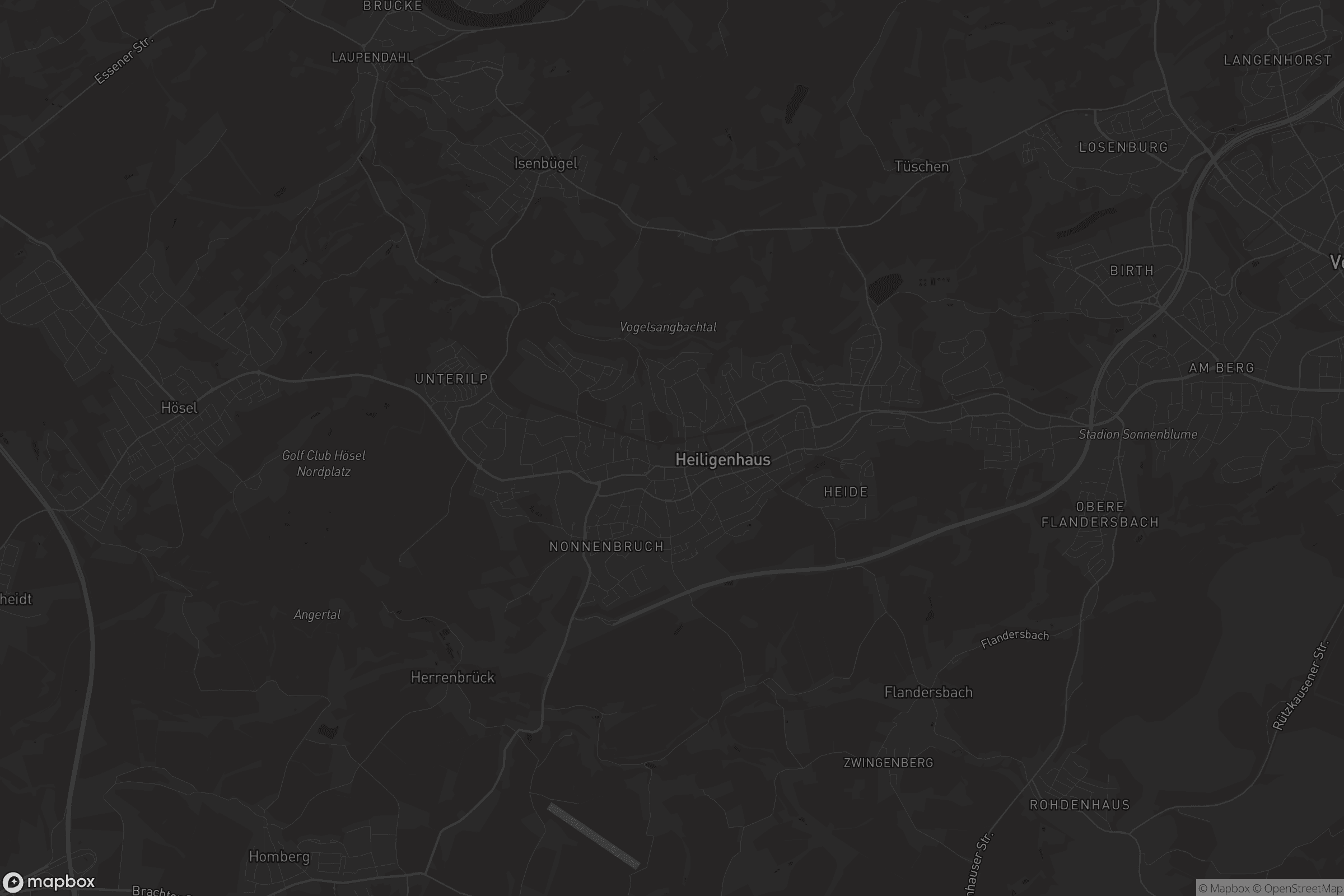 Karte von Heiligenhaus