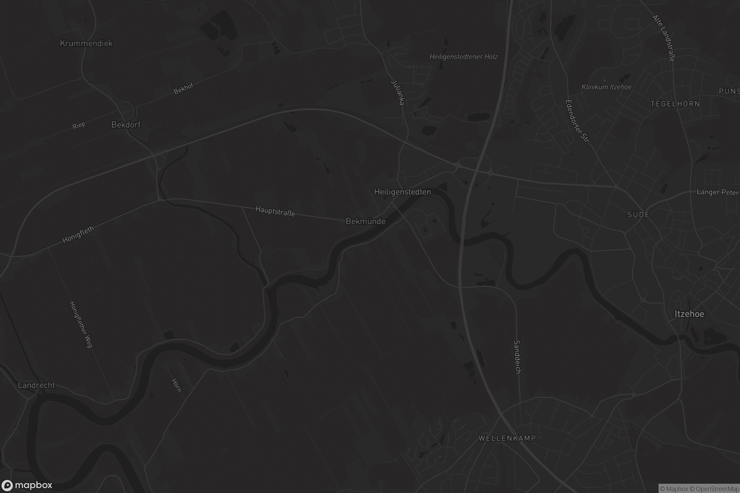 Karte von Heiligenstedten