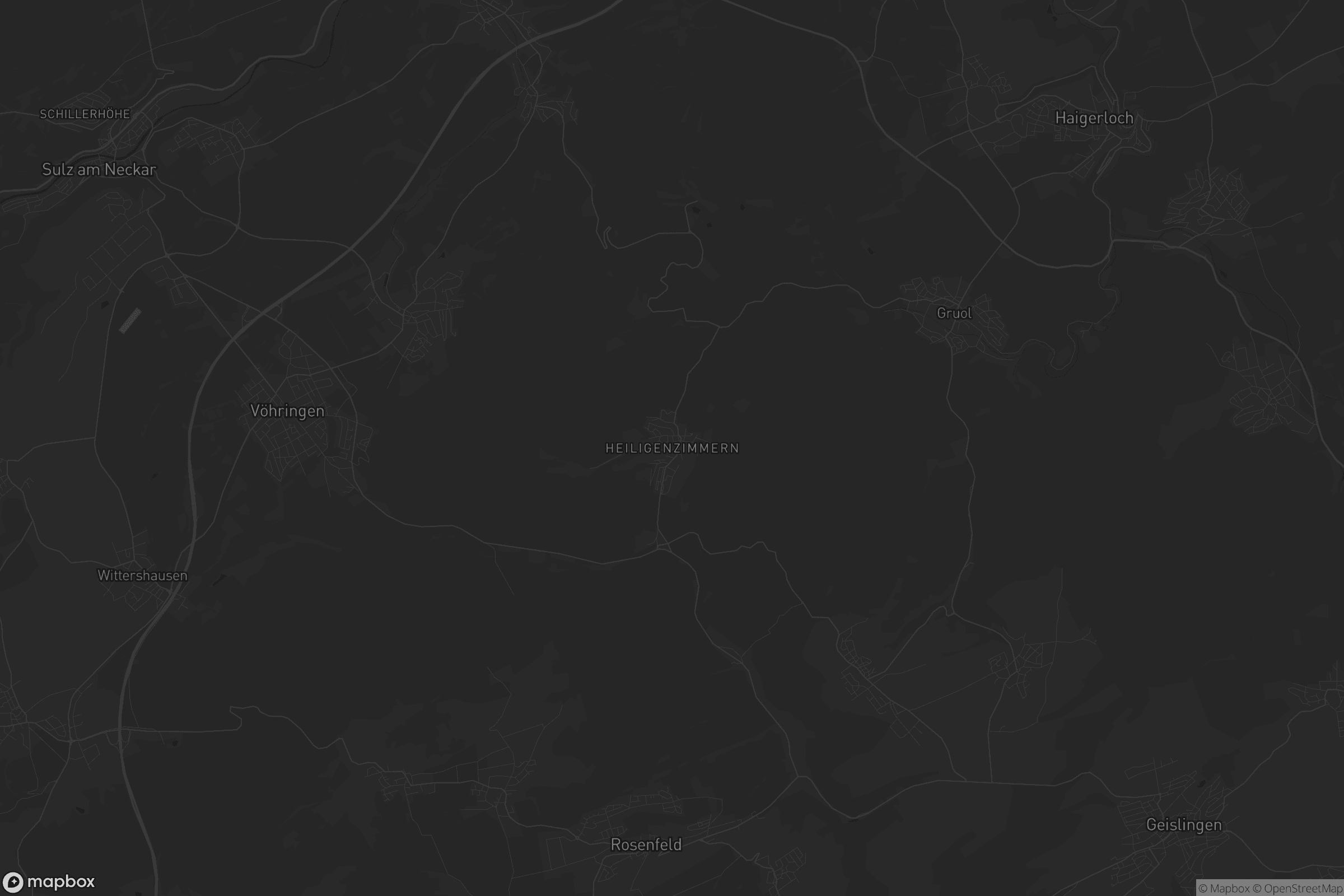 Karte von Heiligenzimmern