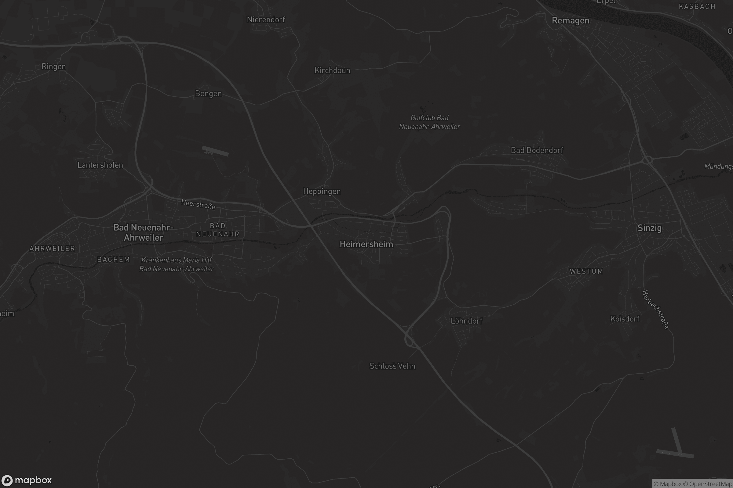 Karte von Heimersheim