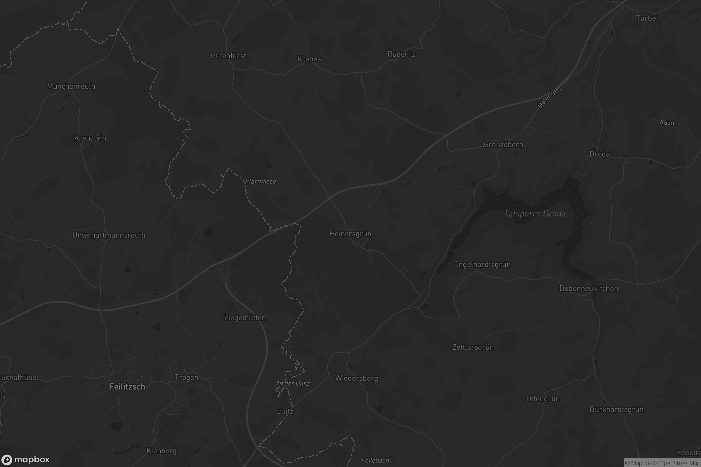 Karte von Heinersgrün