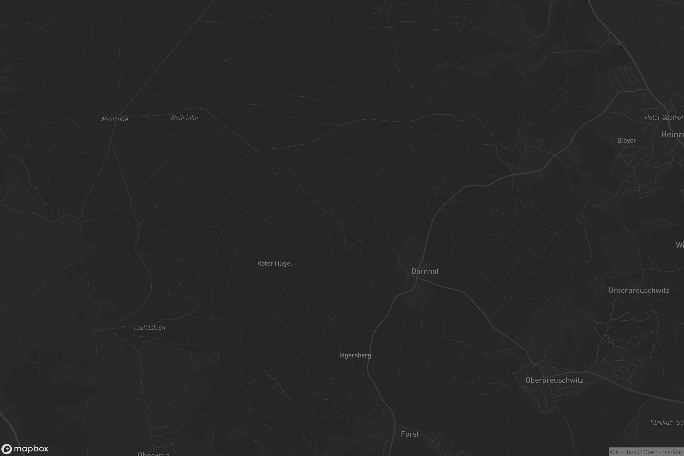 Karte von Heinersreuther Forst