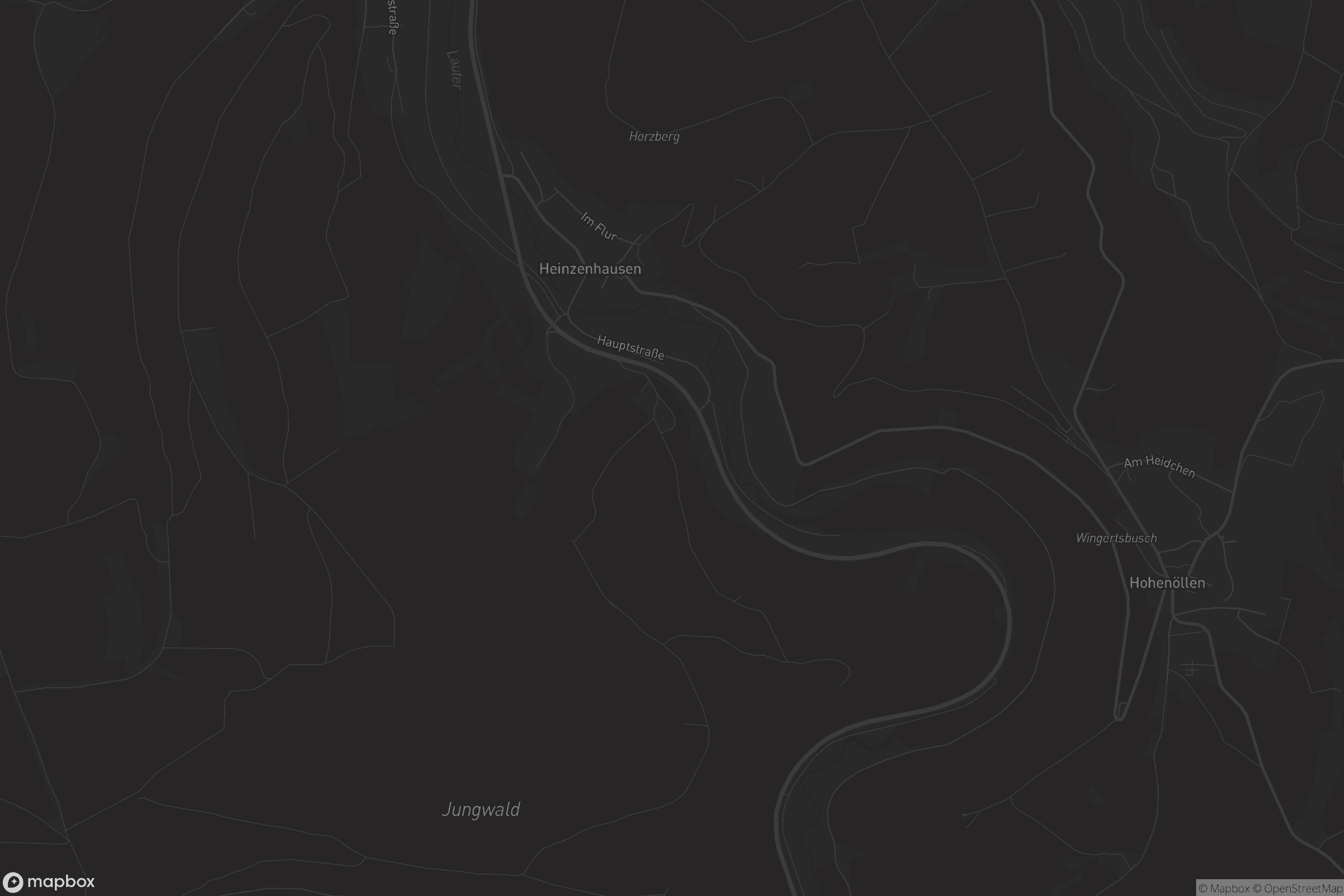 Karte von Heinzenhausen