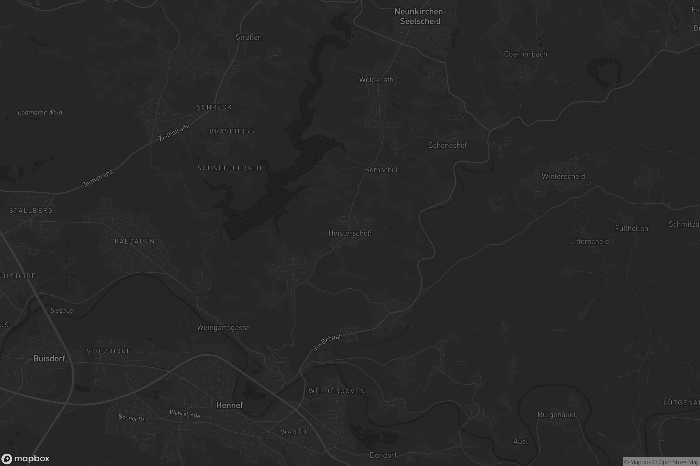 Karte von Heisterschoß