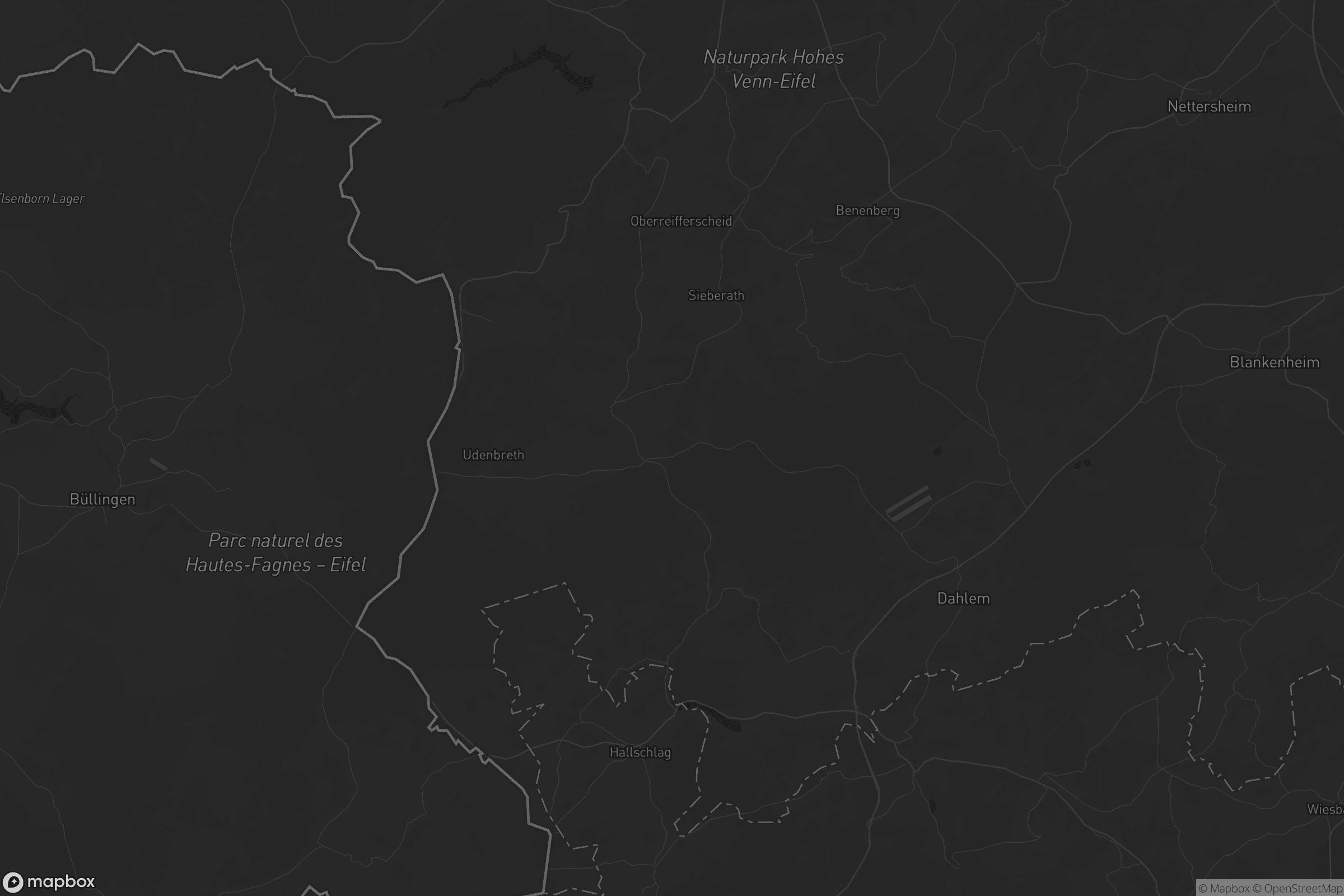 Karte von Hellenthal