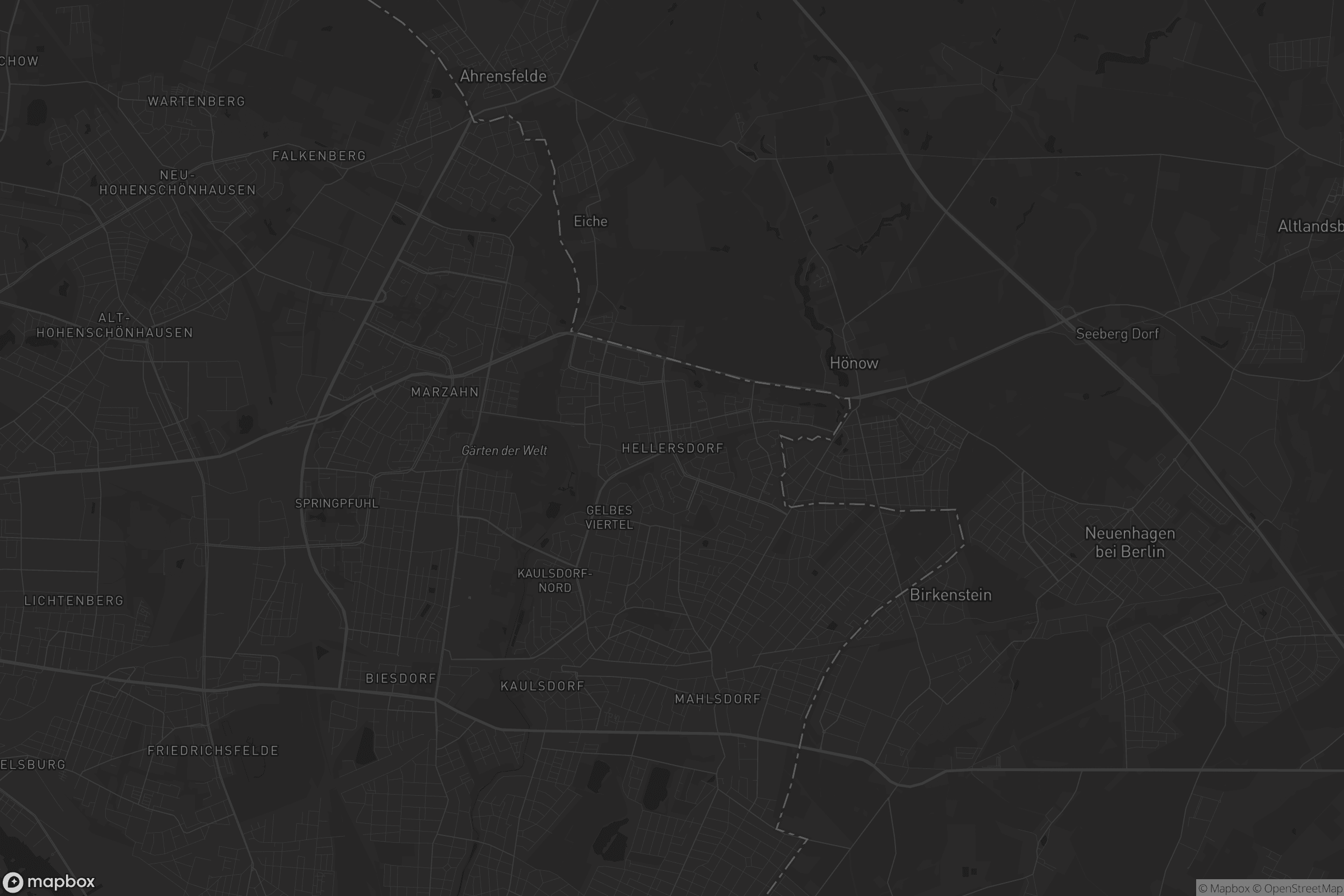 Karte von Hellersdorf