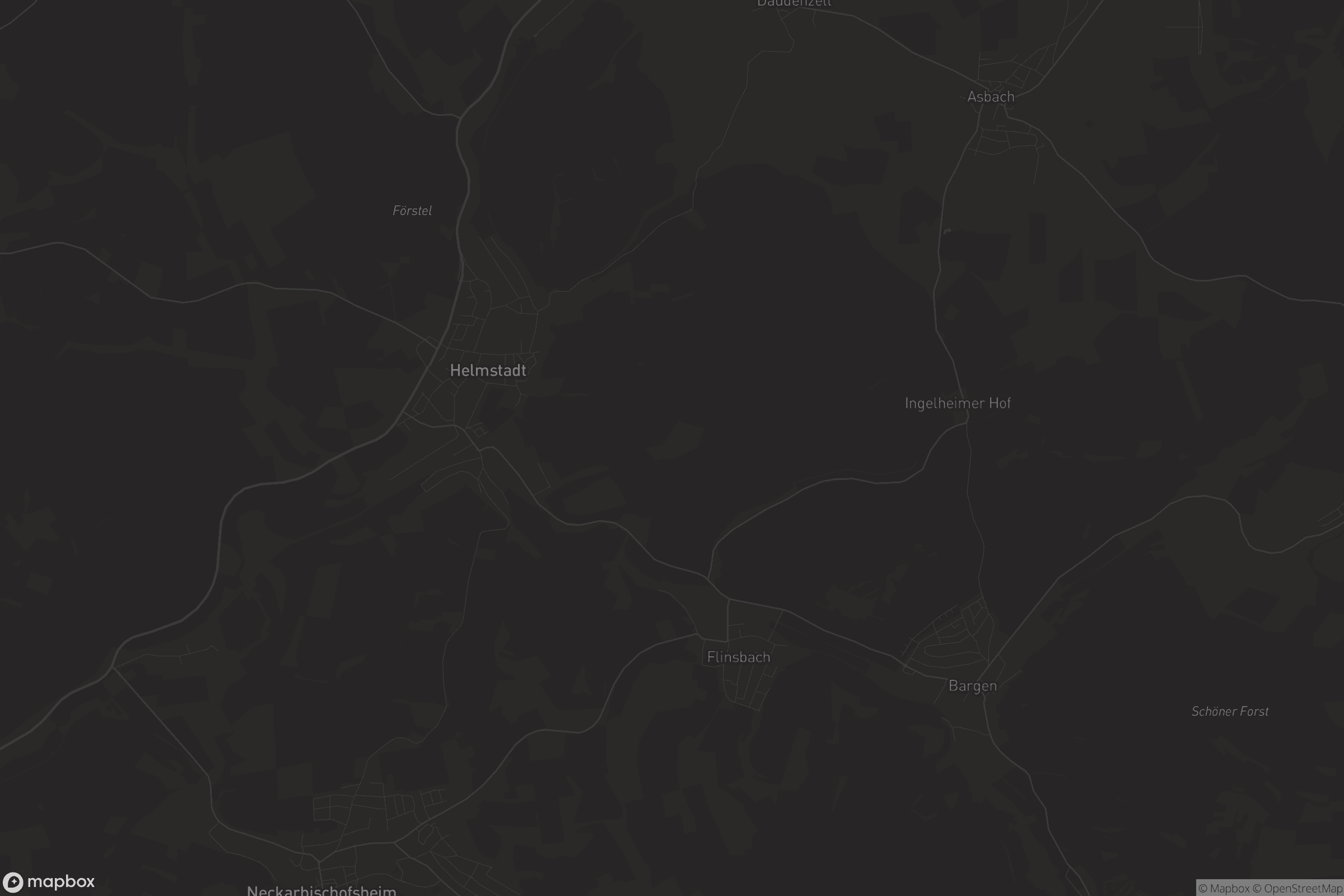 Karte von Helmstadt-Bargen