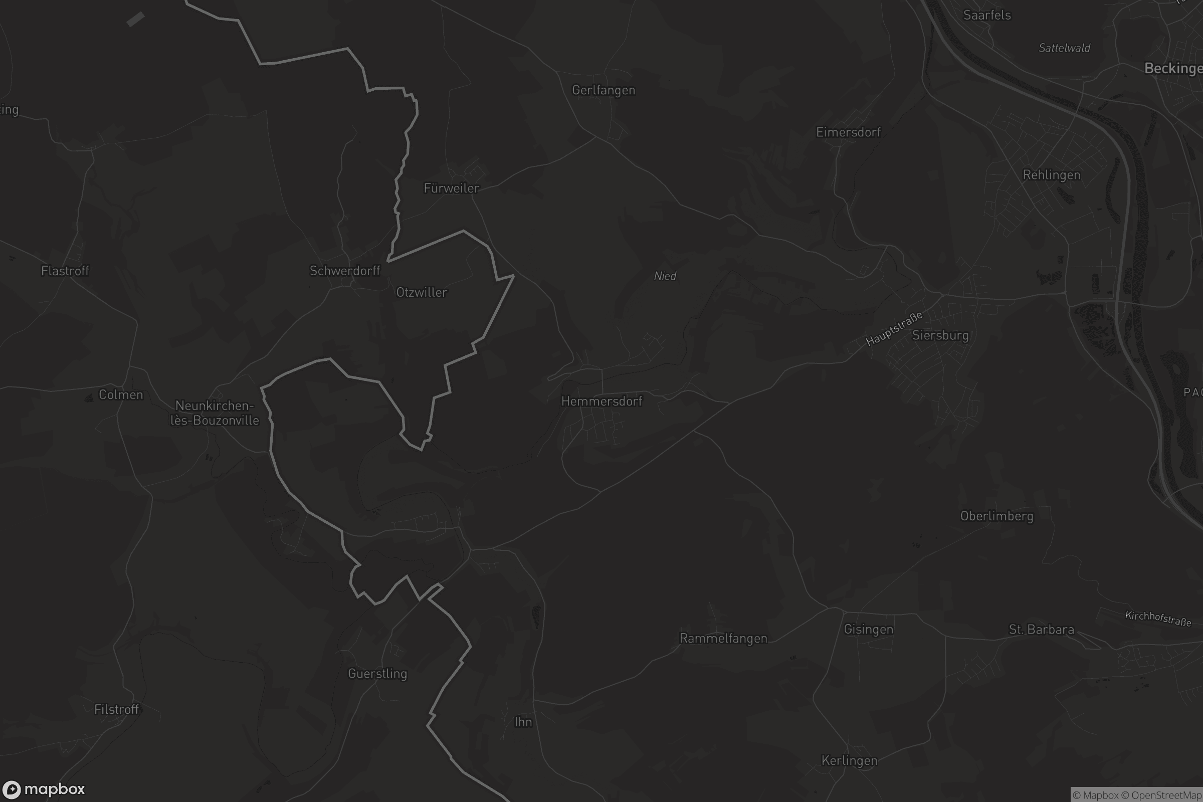 Karte von Hemmersdorf