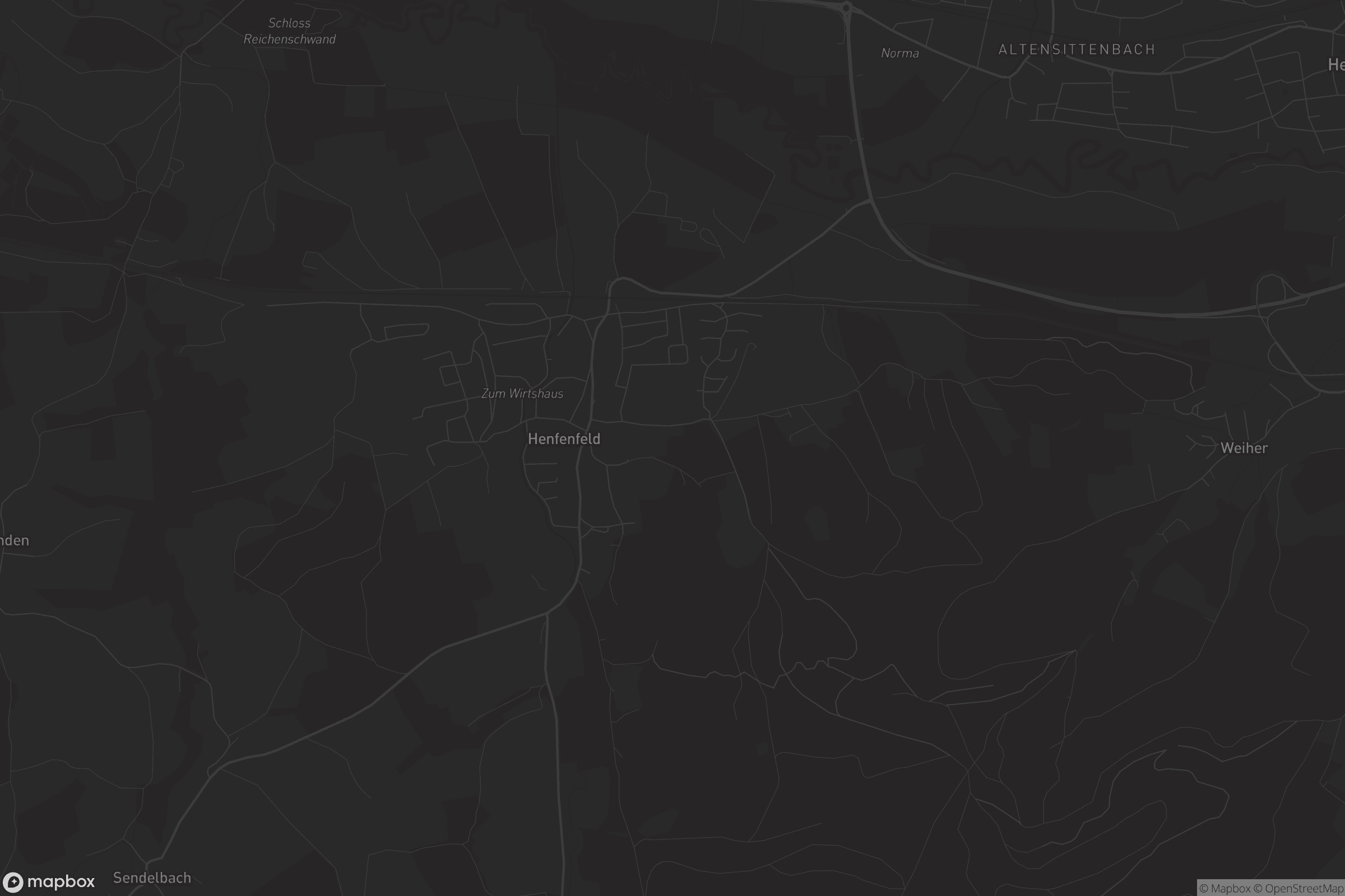 Karte von Henfenfeld