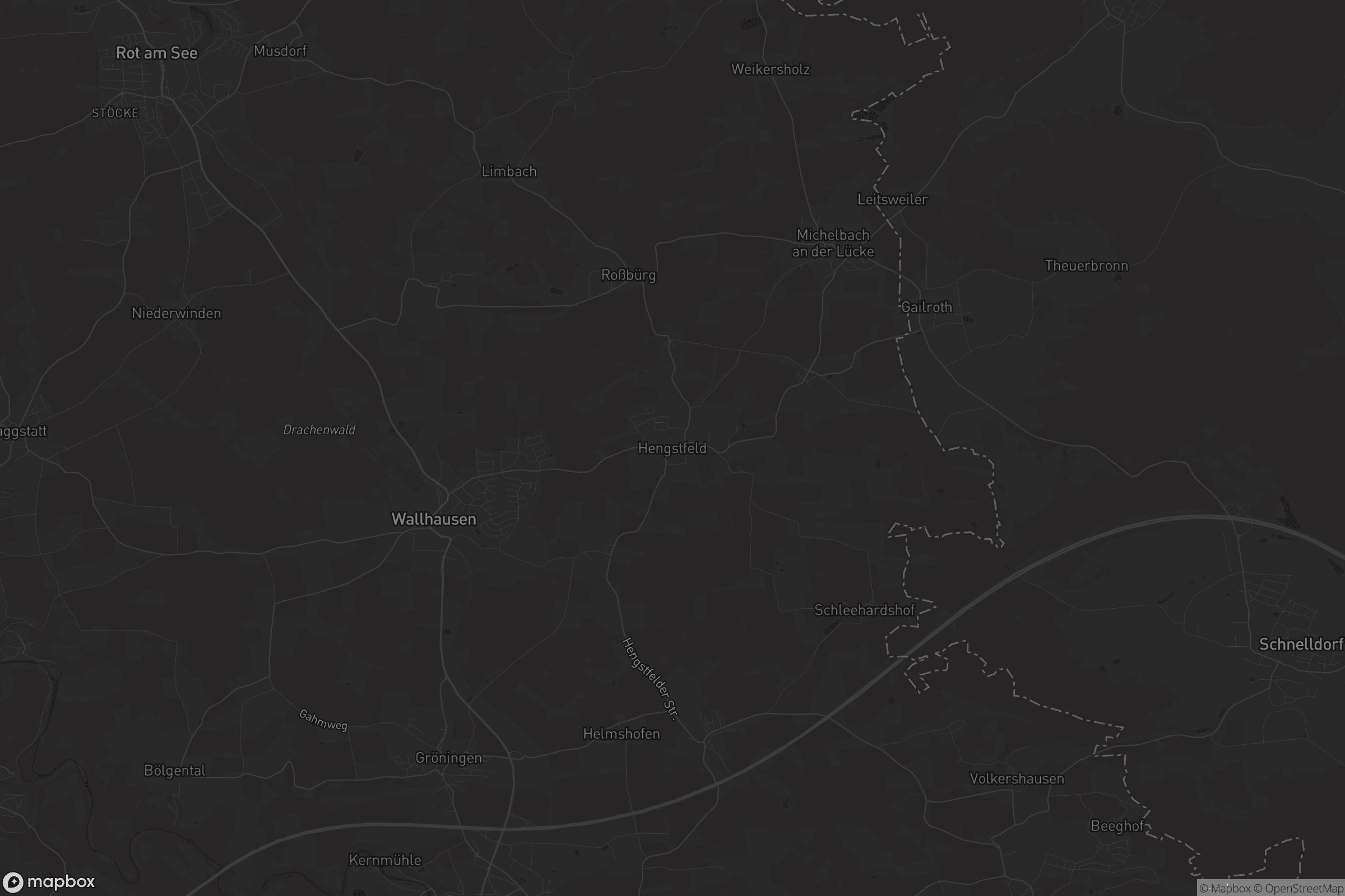 Karte von Hengstfeld