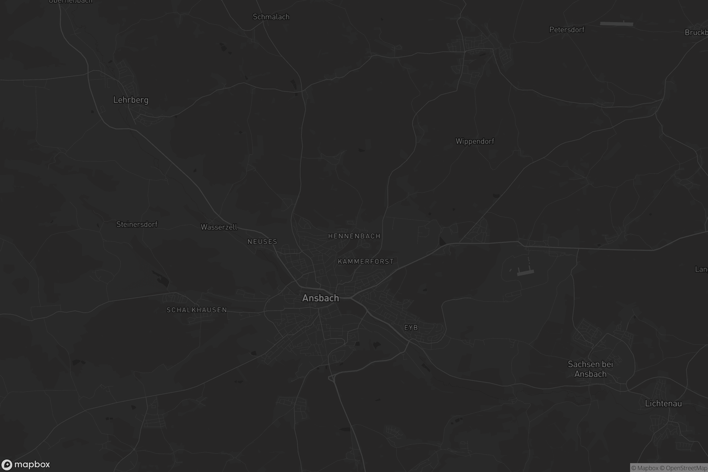 Karte von Hennenbach