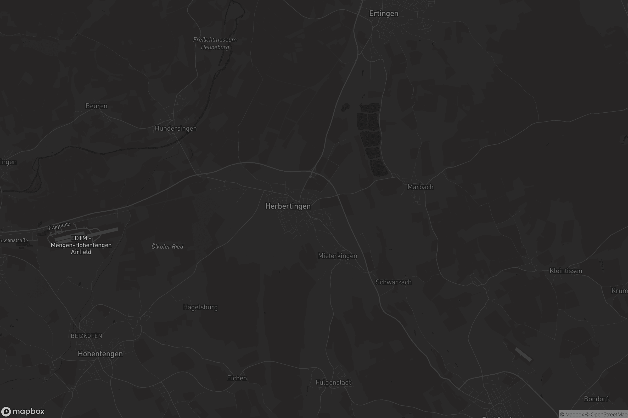 Karte von Herbertingen