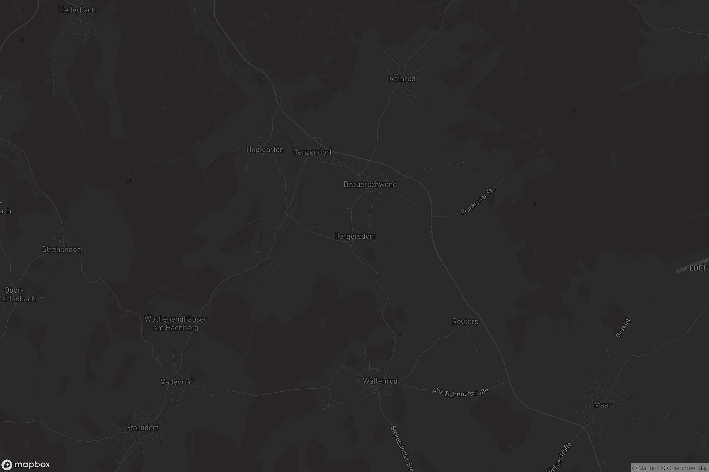 Karte von Hergersdorf