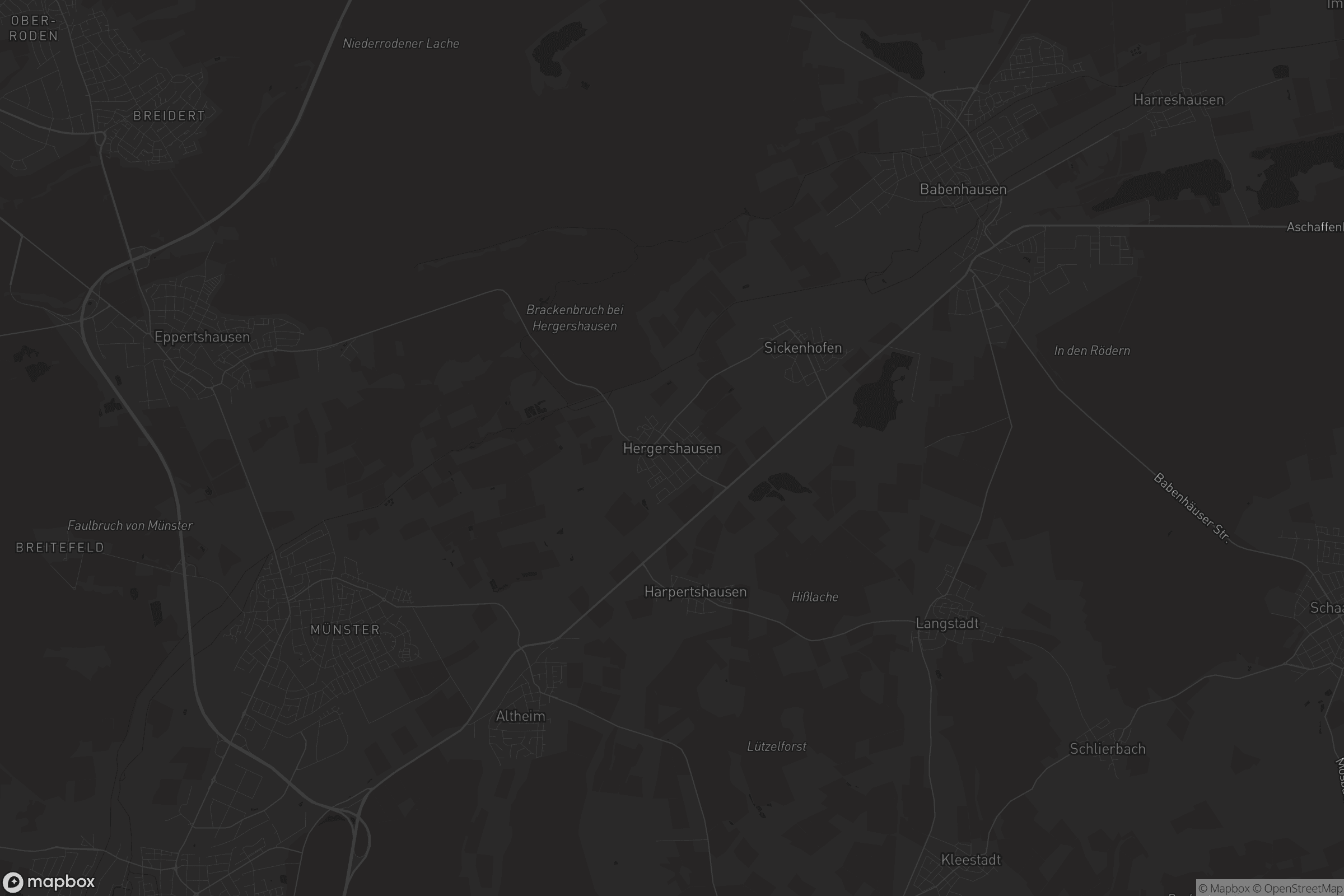 Karte von Hergershausen