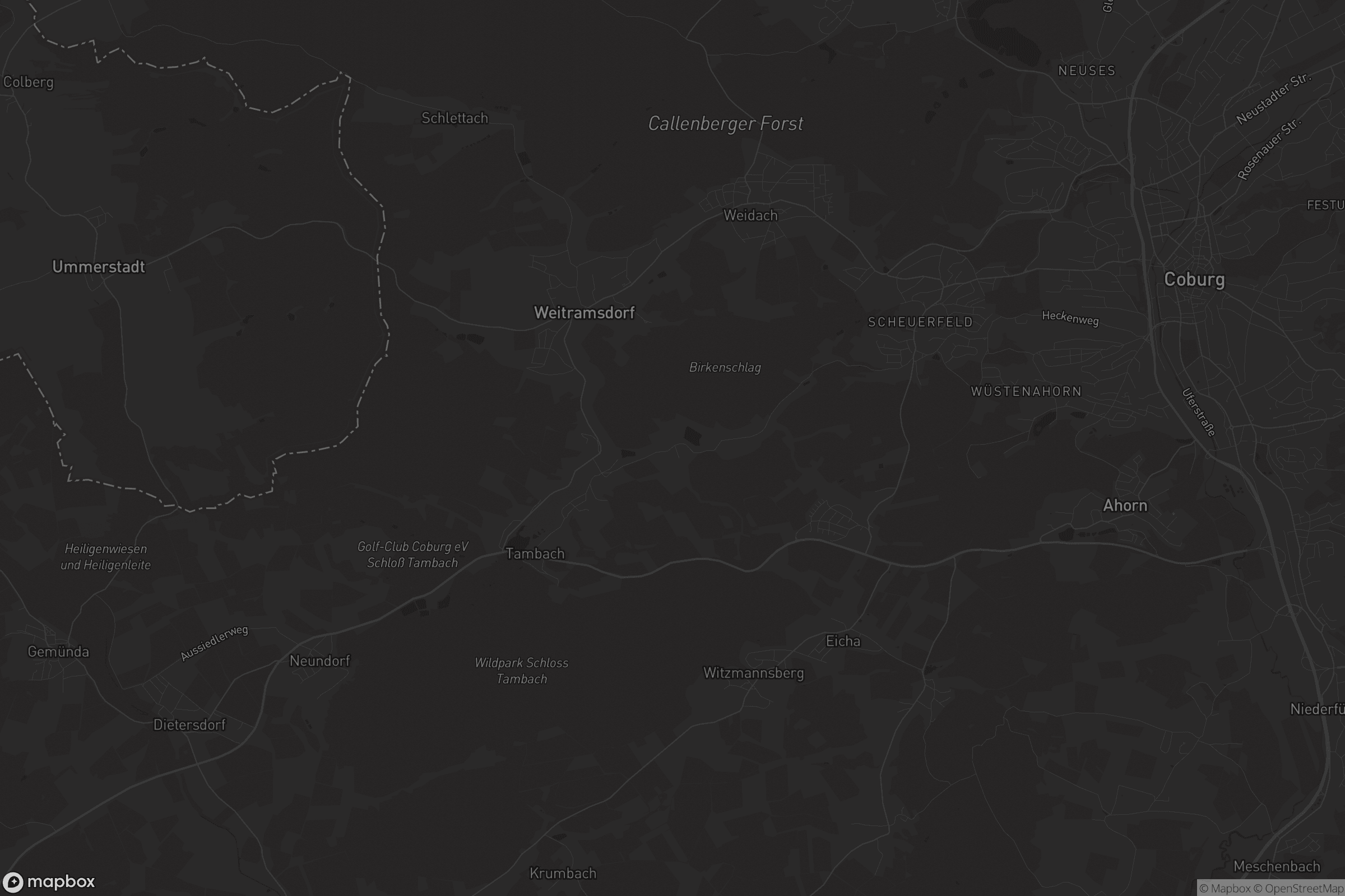 Karte von Hergramsdorf