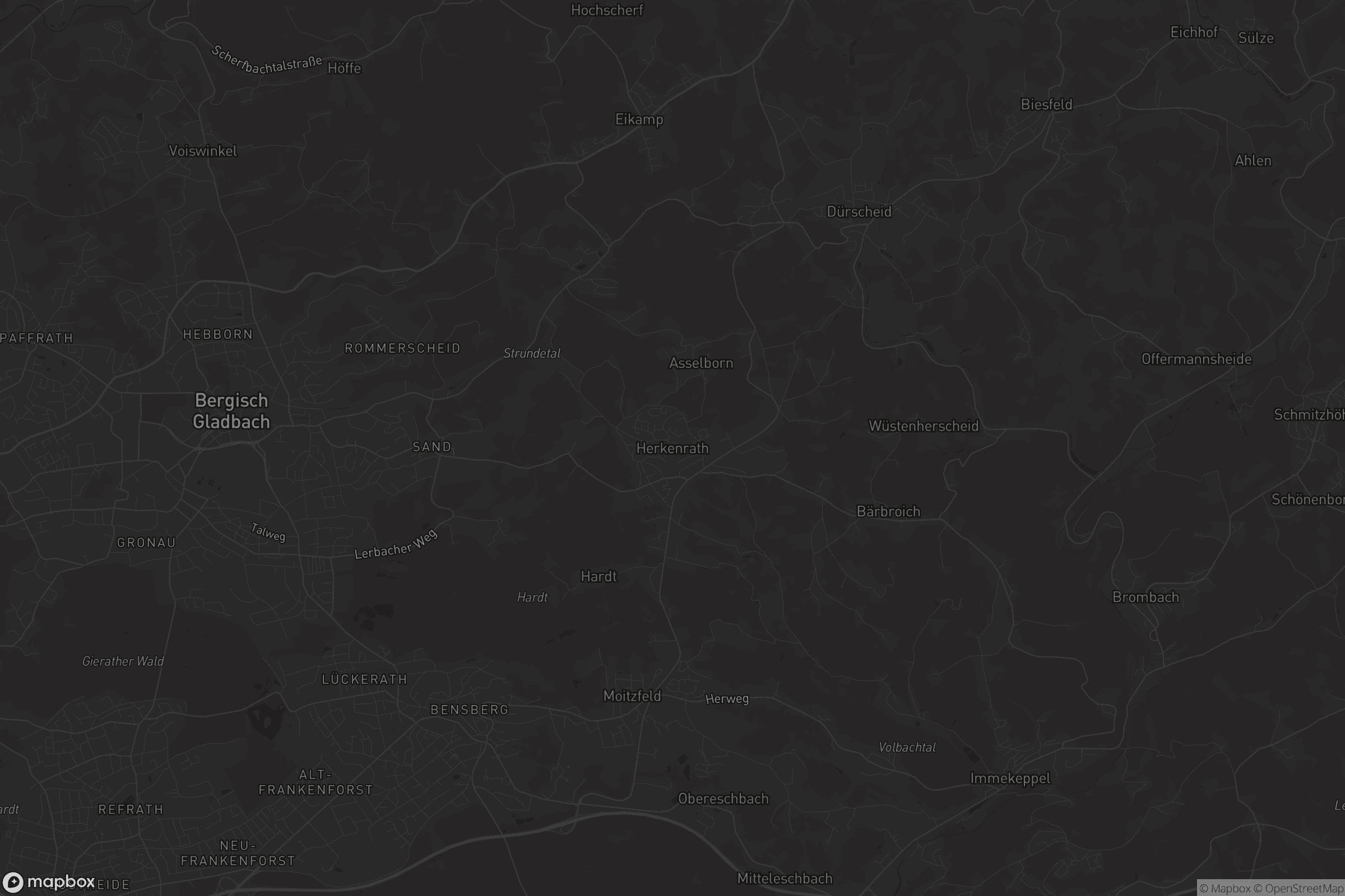 Karte von Herkenrath