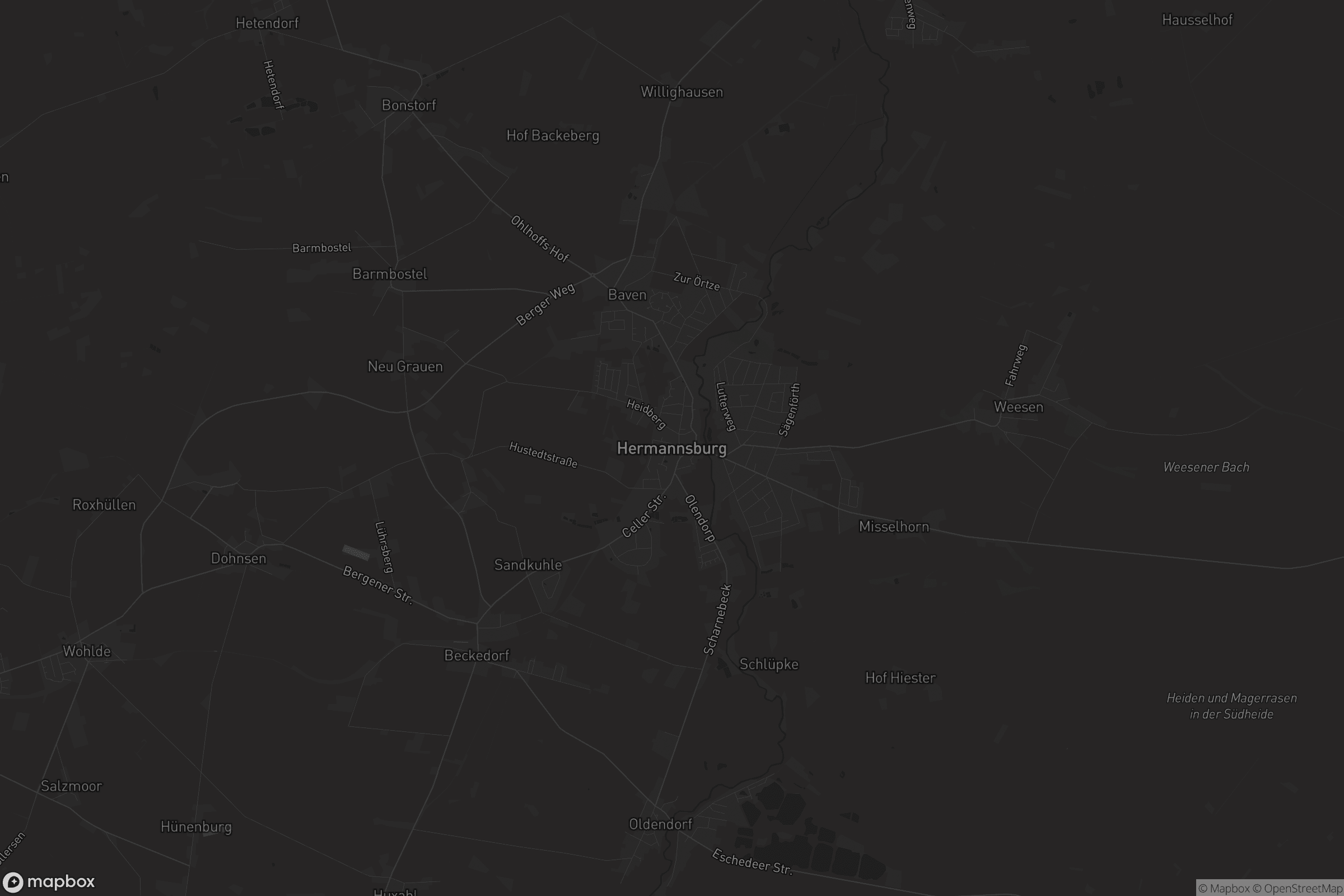 Karte von Hermannsburg