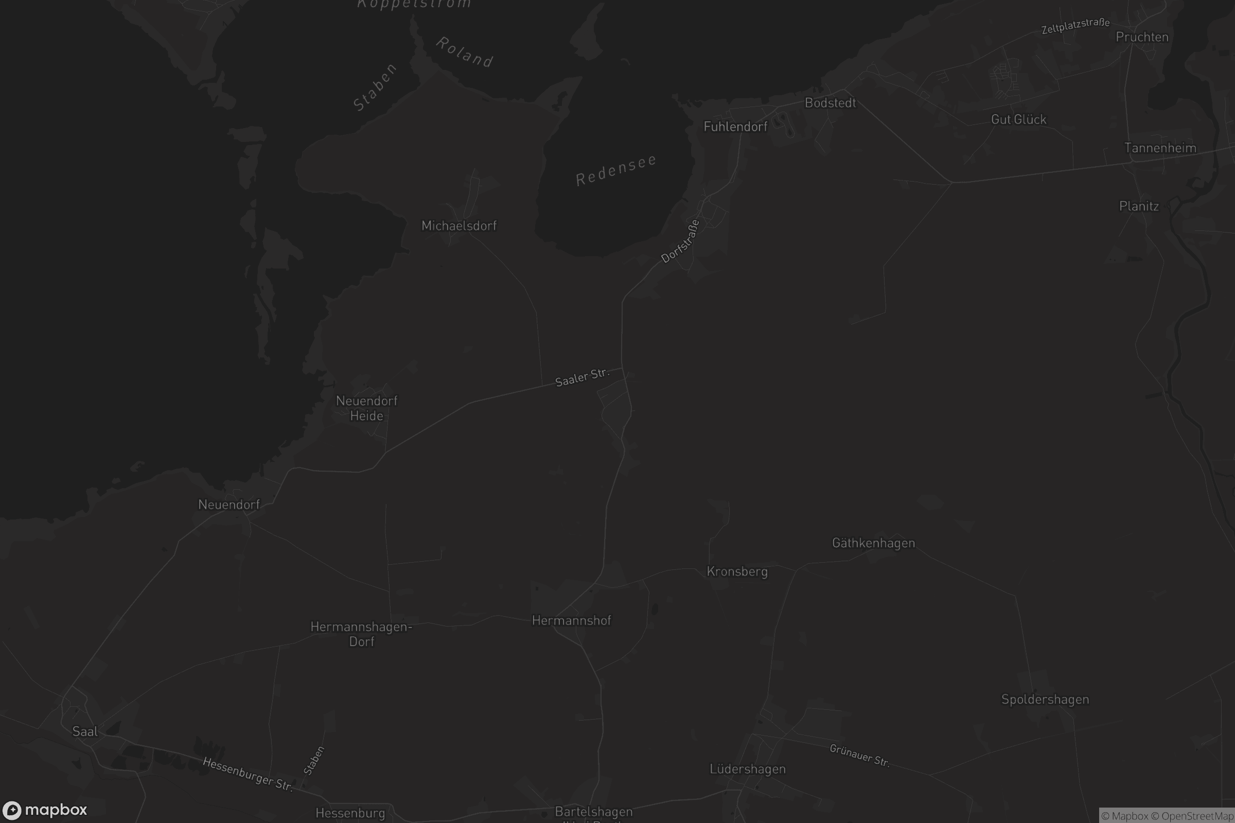Karte von Hermannshagen Heide