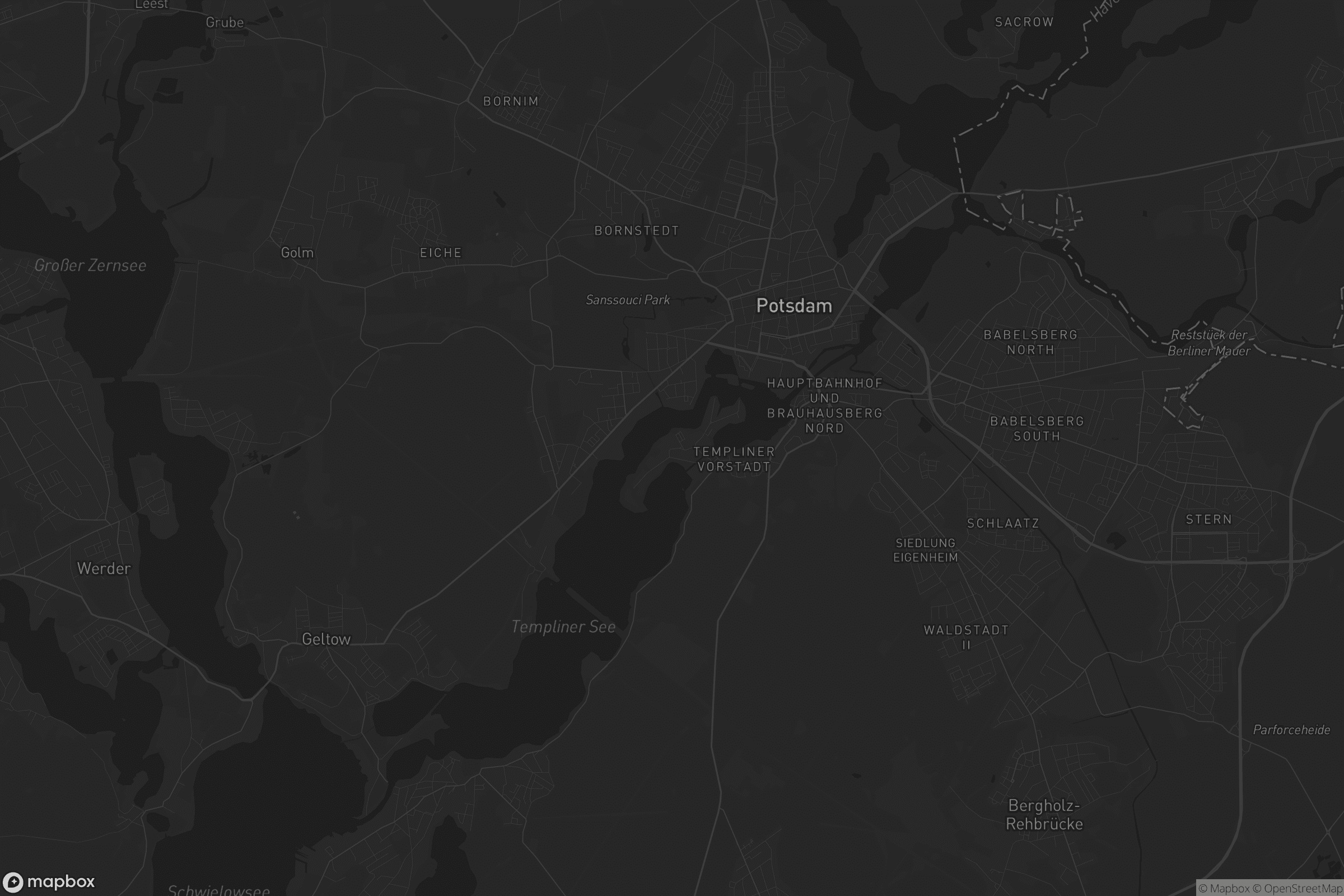 Karte von Hermannswerder