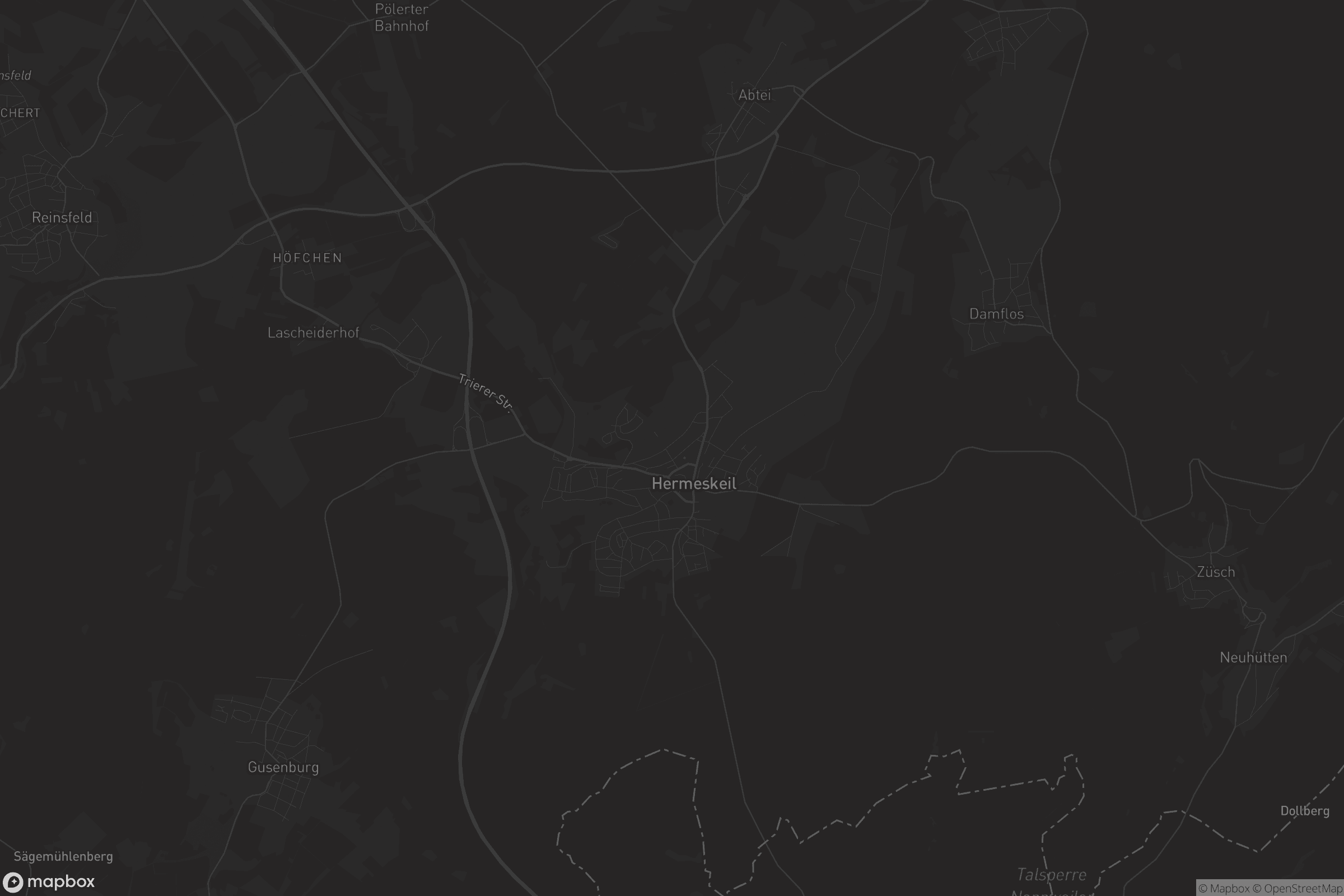 Karte von Hermeskeil