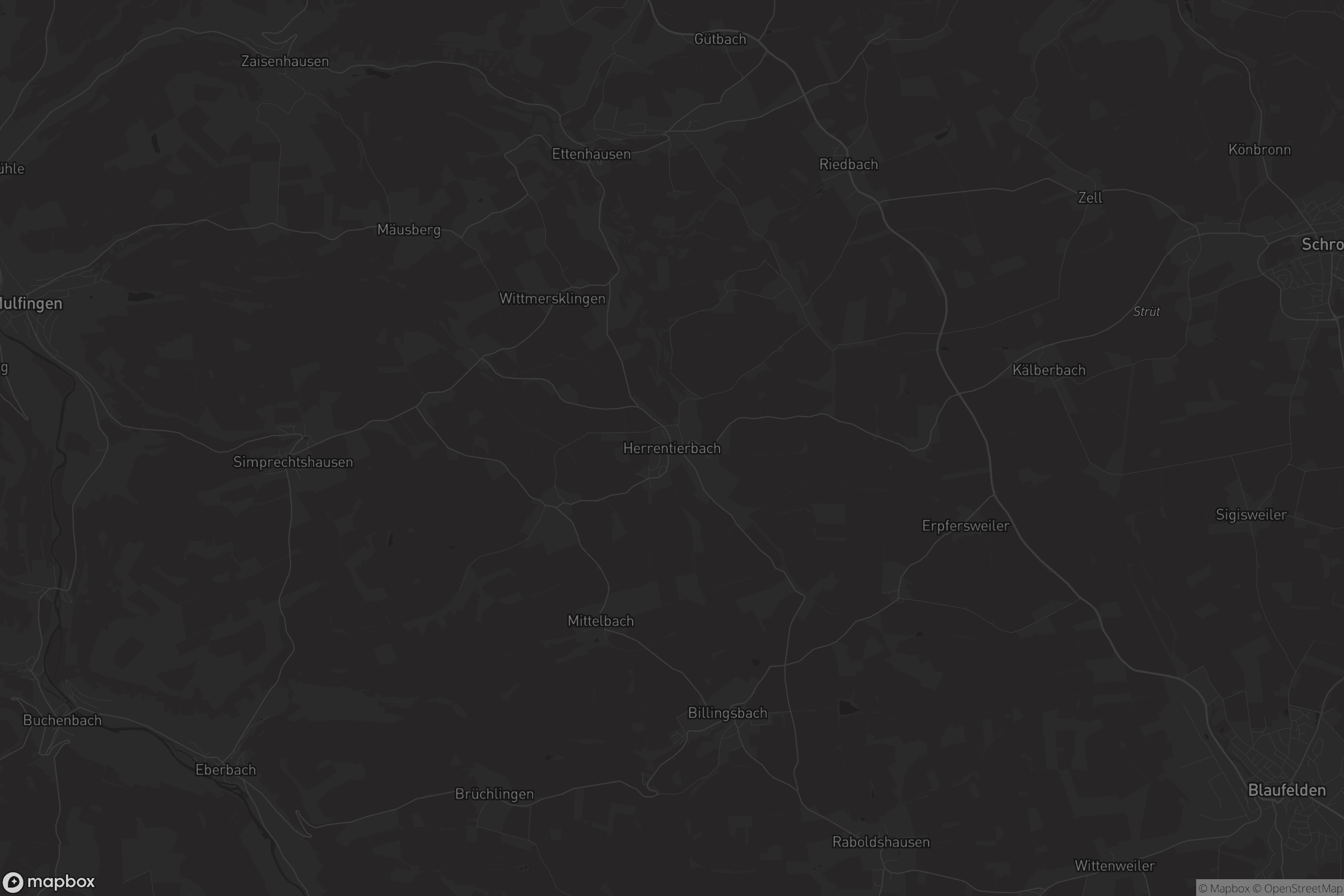 Karte von Herrentierbach