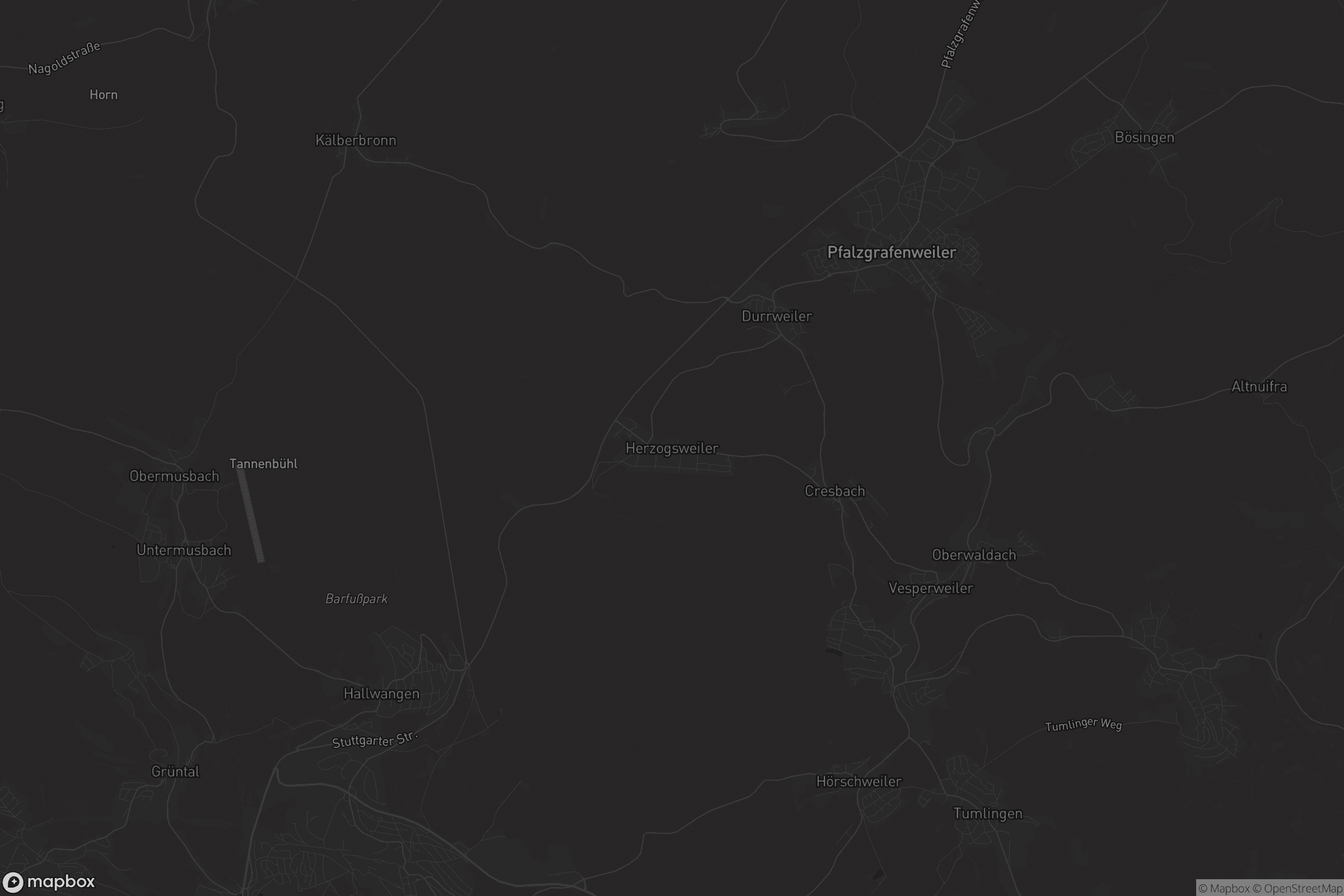 Karte von Herzogsweiler