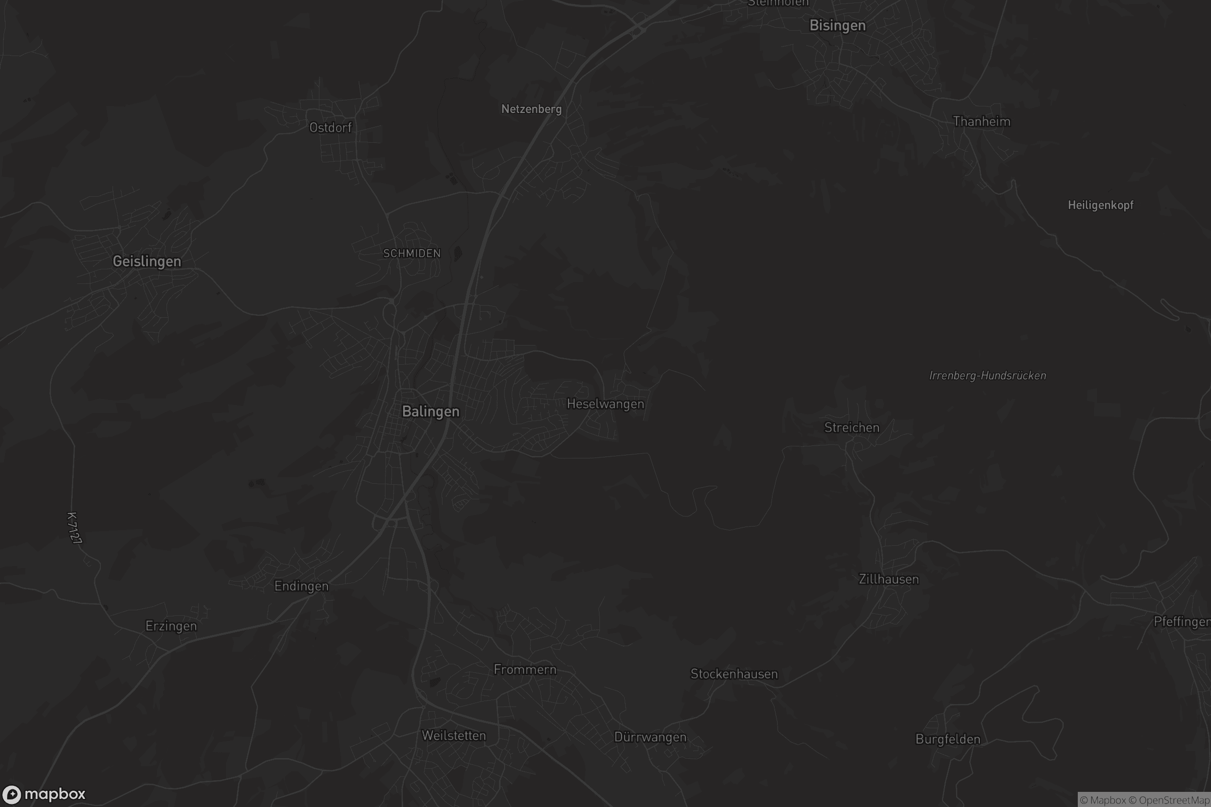 Karte von Heselwangen