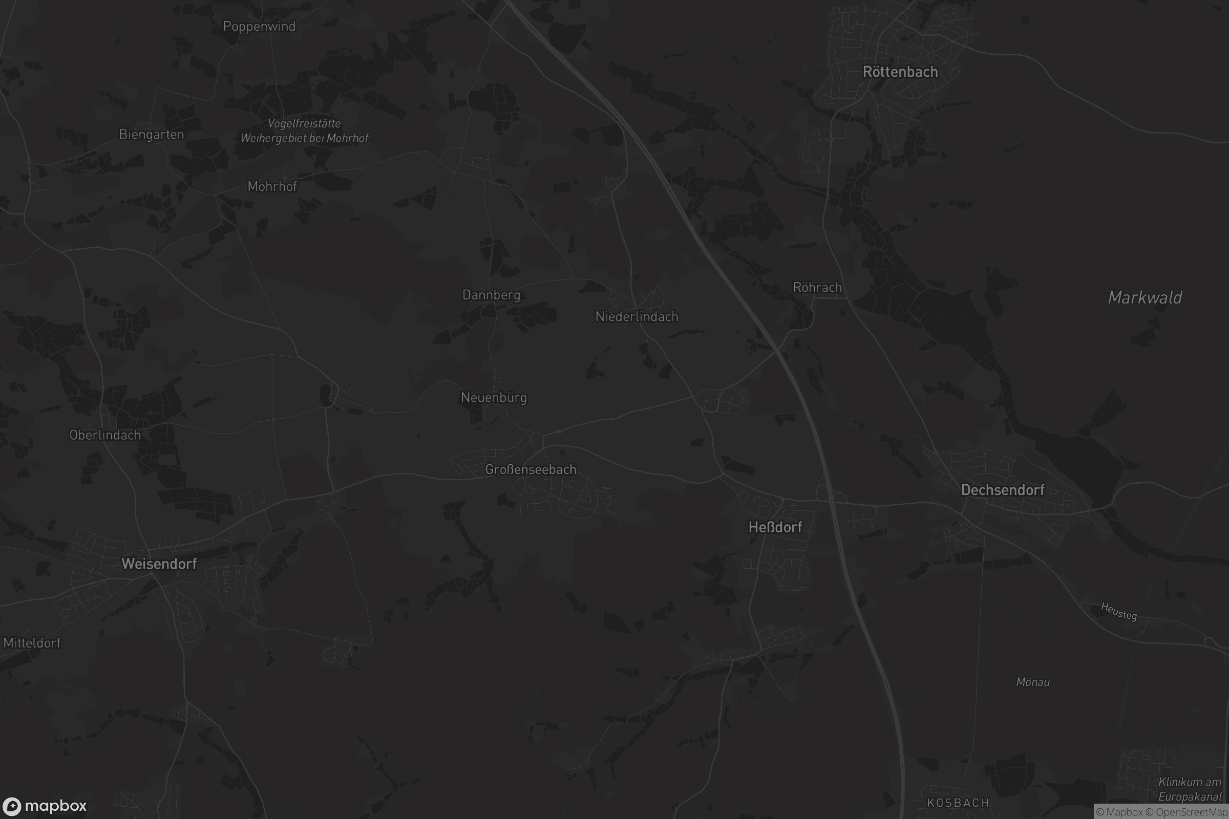 Karte von Heßdorf (VGem)