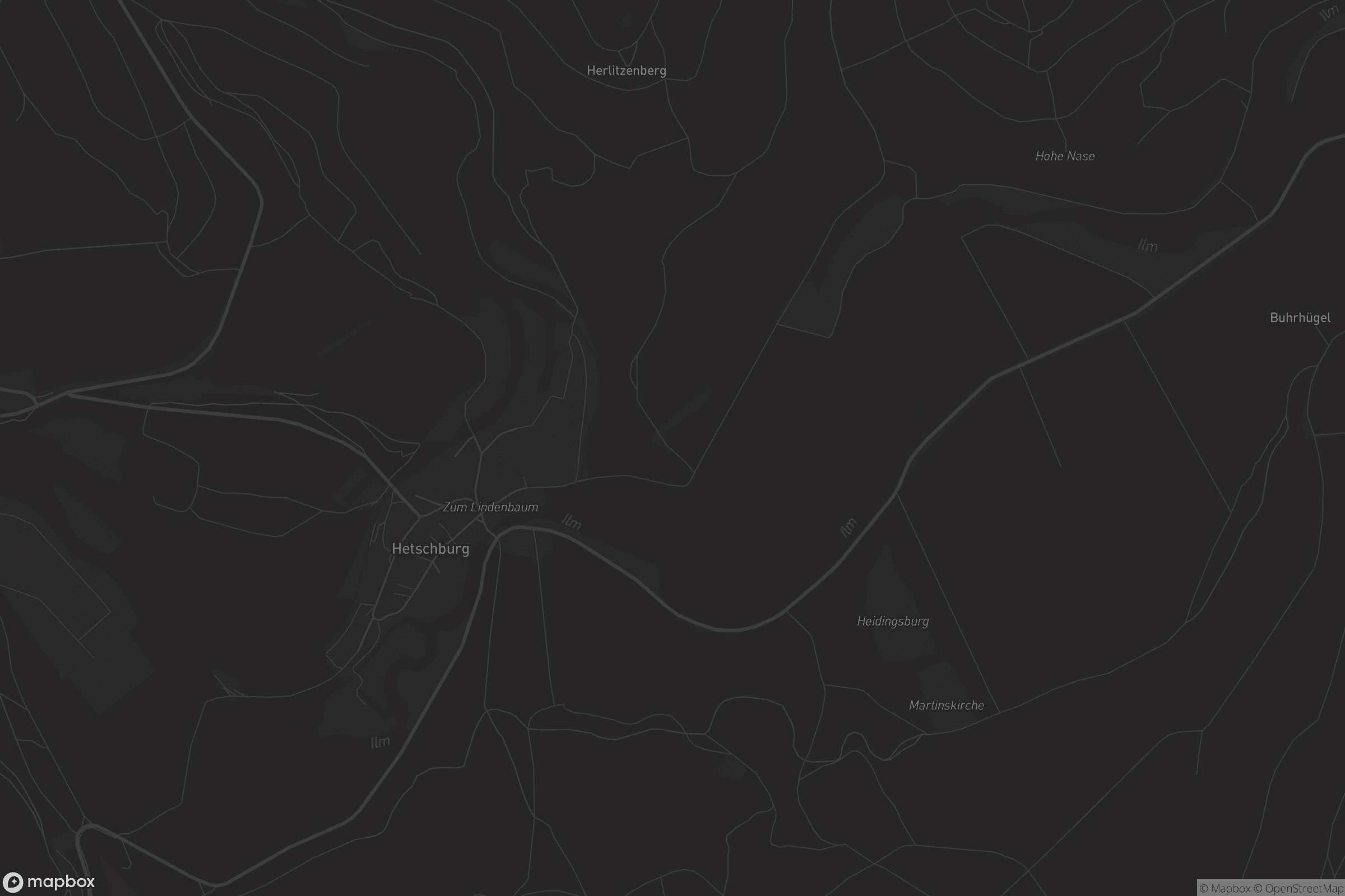 Karte von Hetschburg