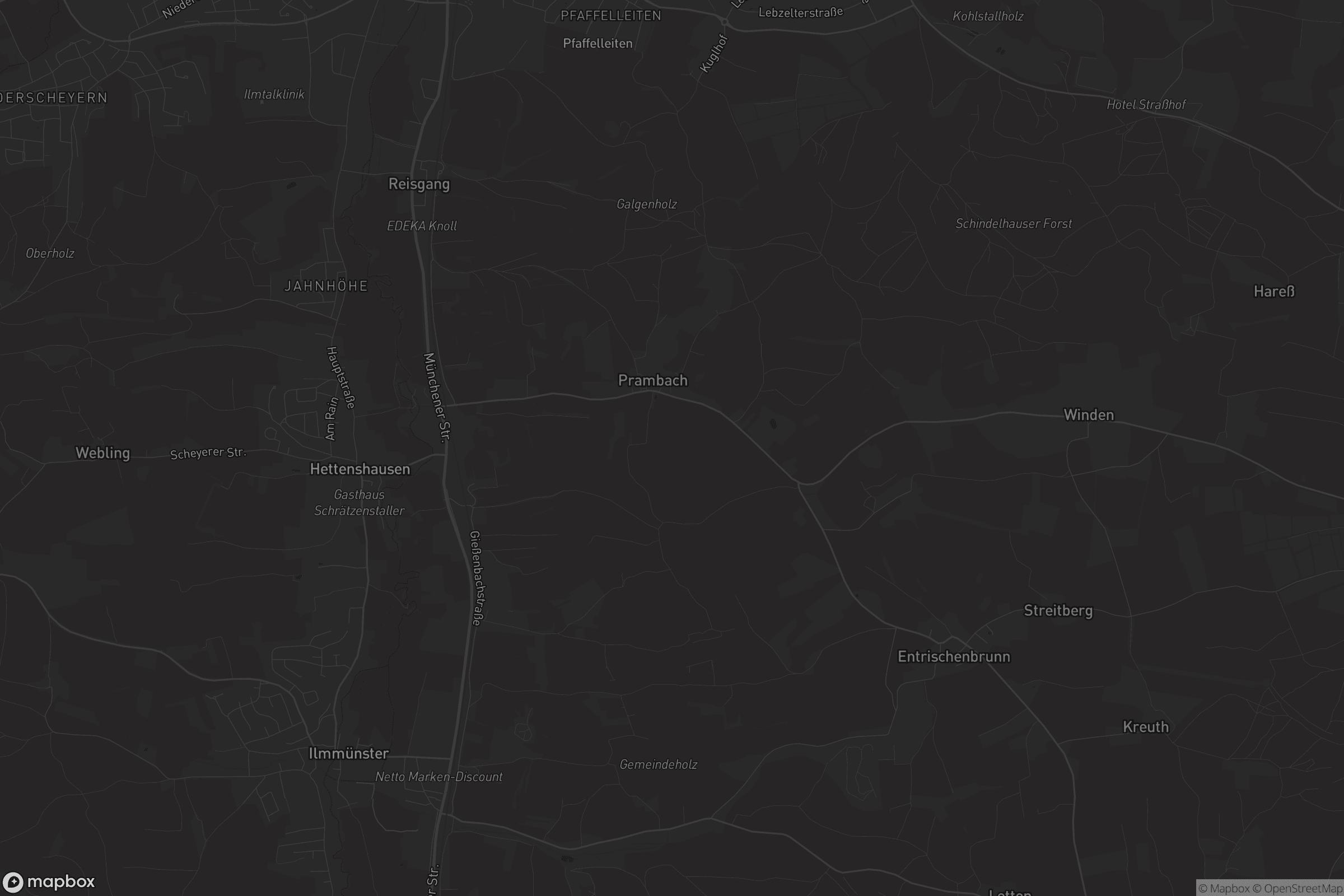 Karte von Hettenshausen