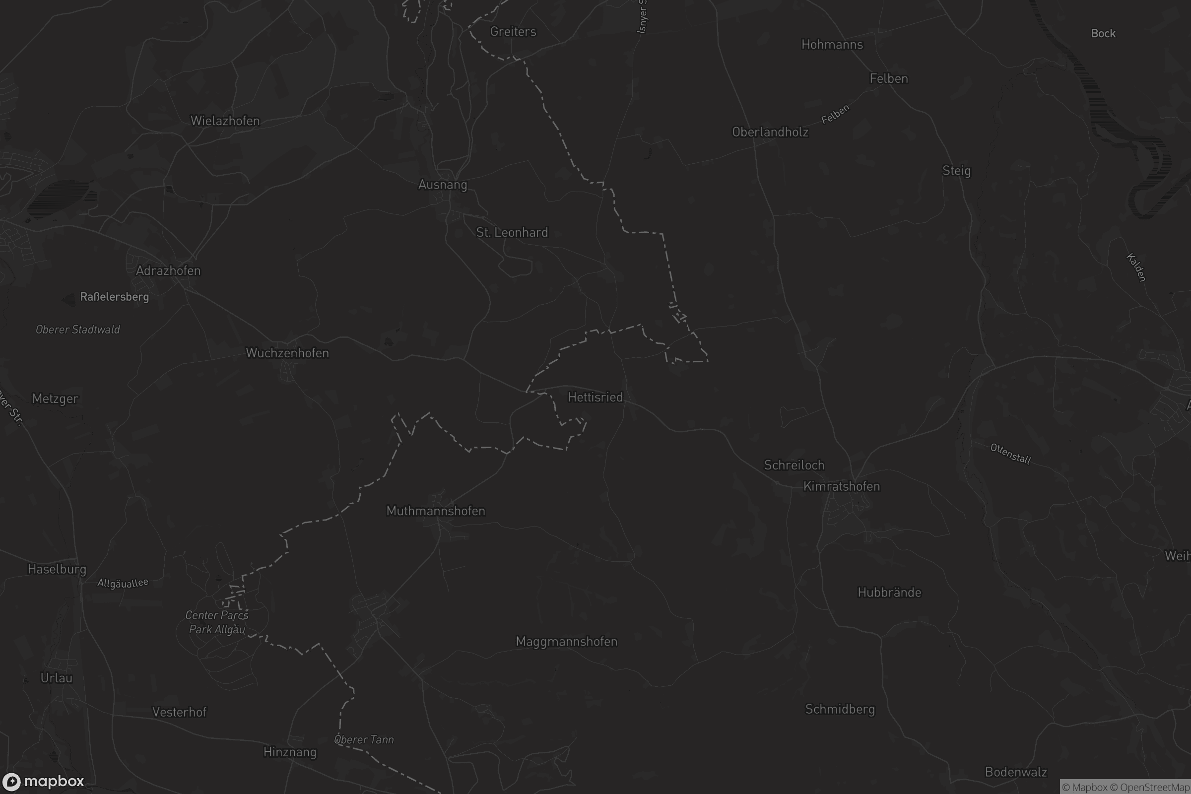 Karte von Hettisried