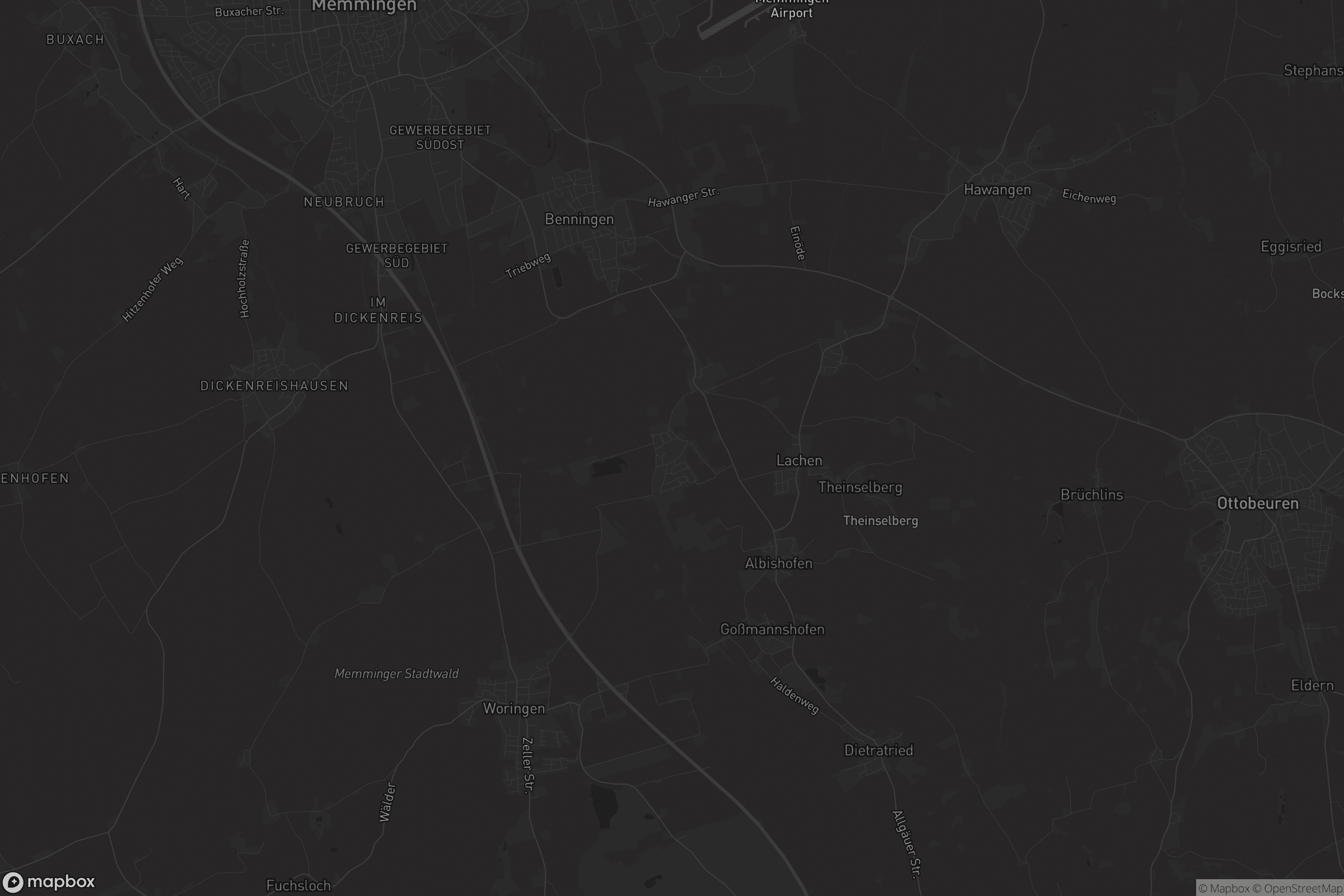 Karte von Hetzlinshofen