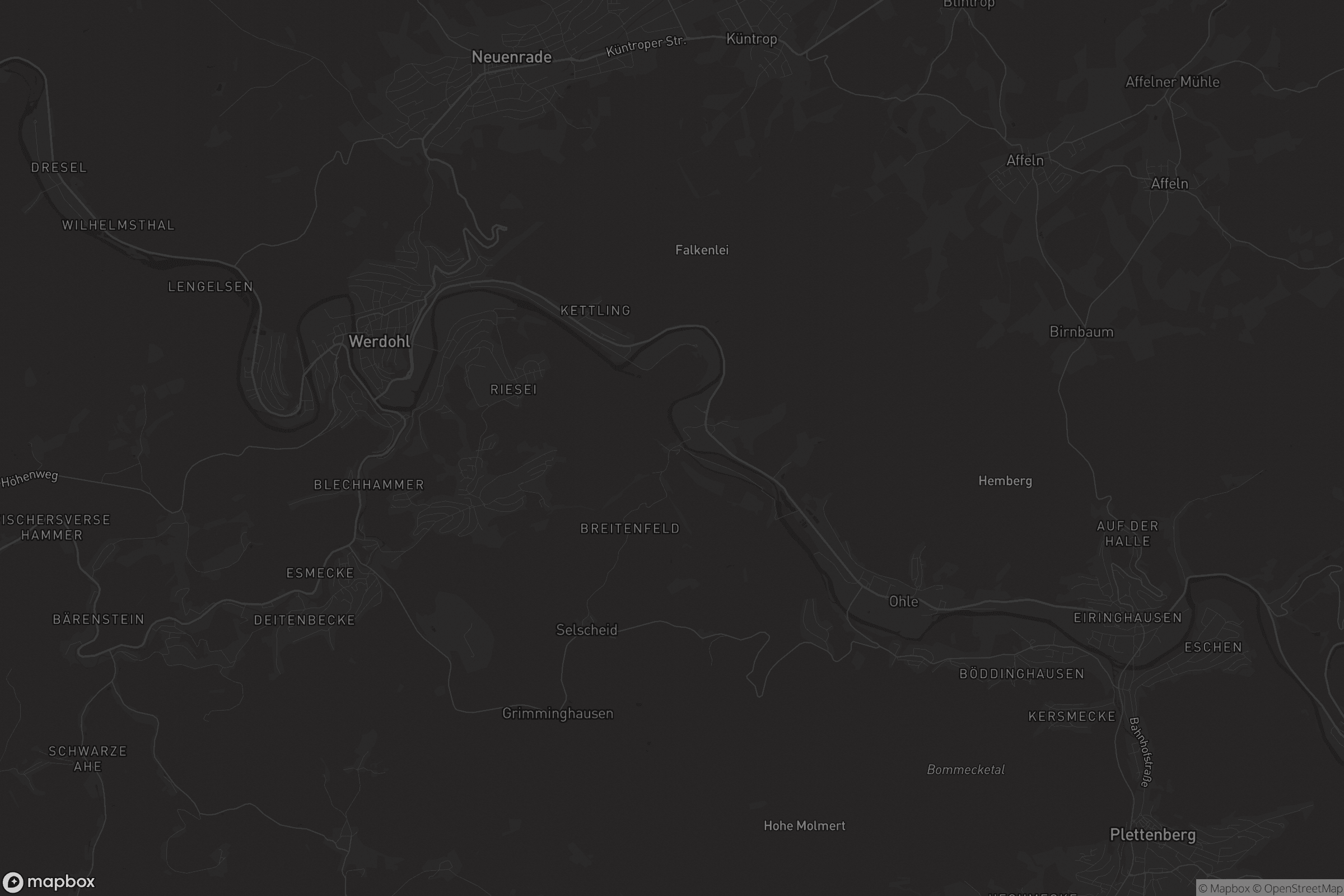 Karte von Hilfringhausen