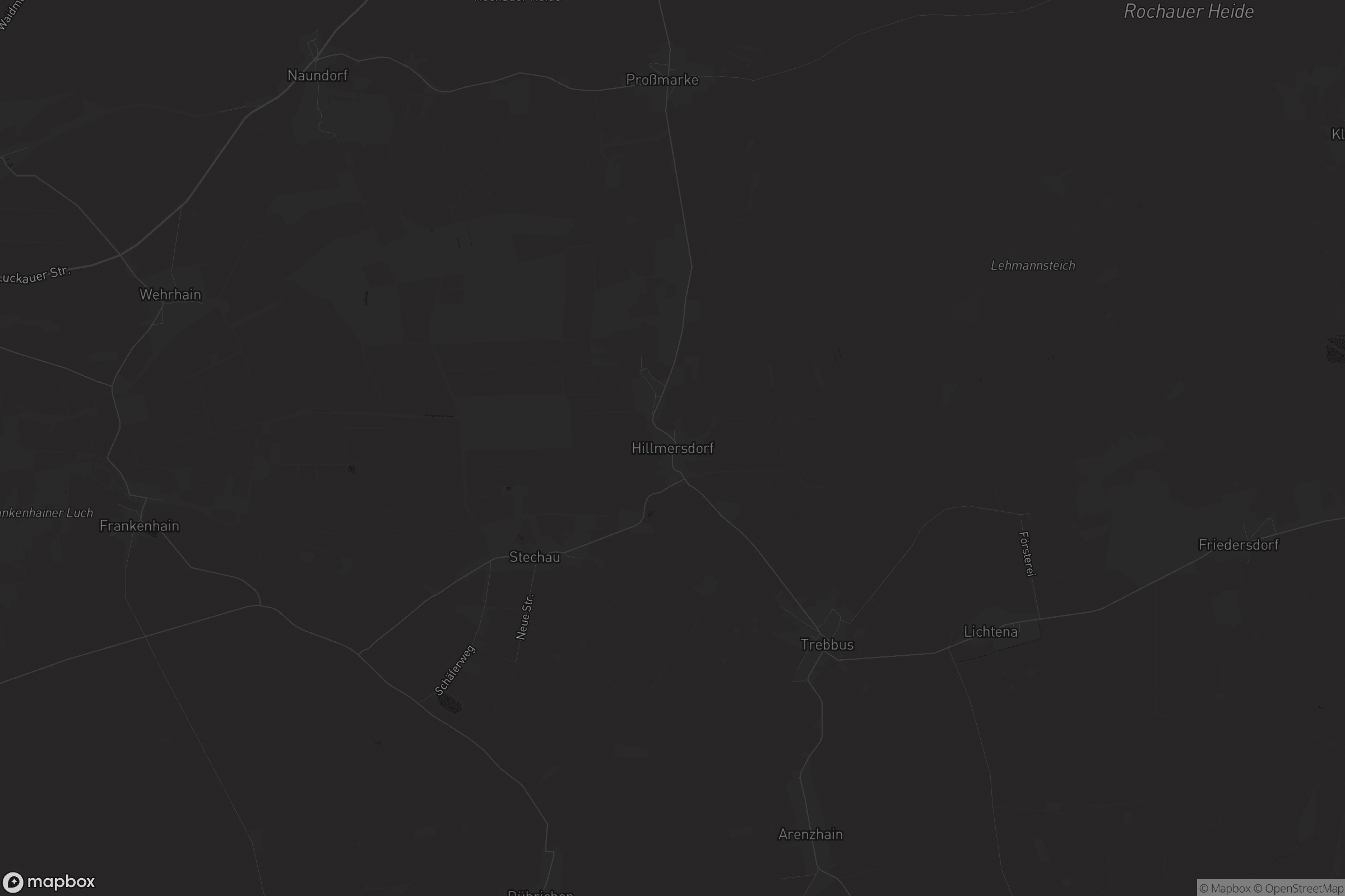 Karte von Hillmersdorf