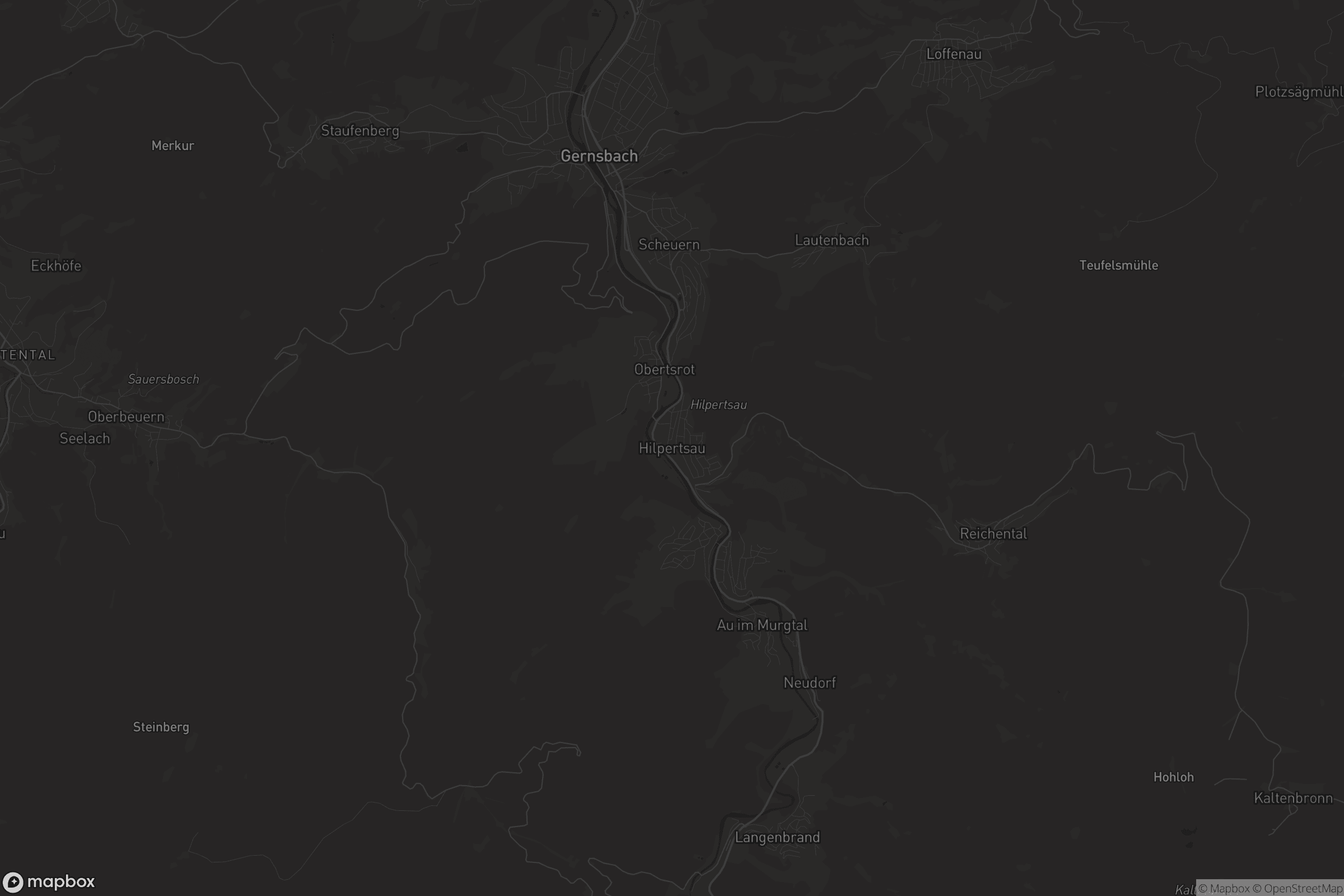 Karte von Hilpertsau