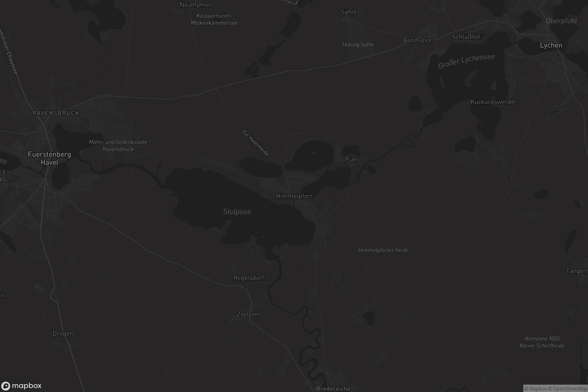 Karte von Himmelpfort