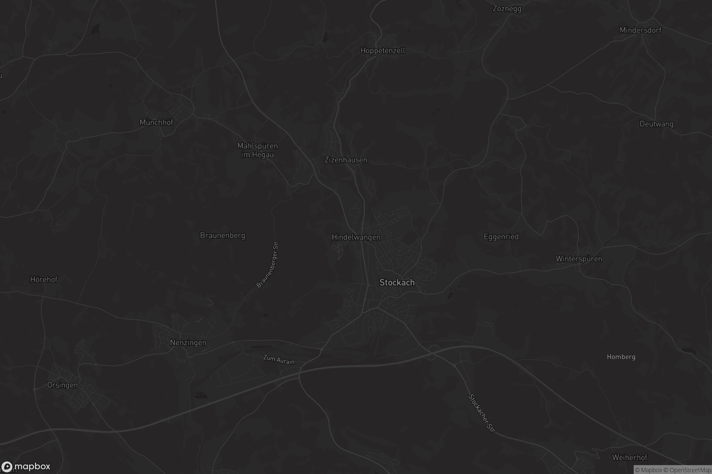 Karte von Hindelwangen