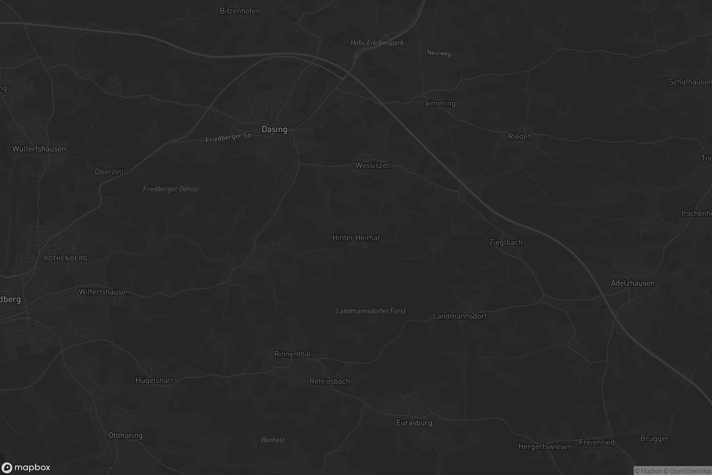 Karte von Hinter Heimat