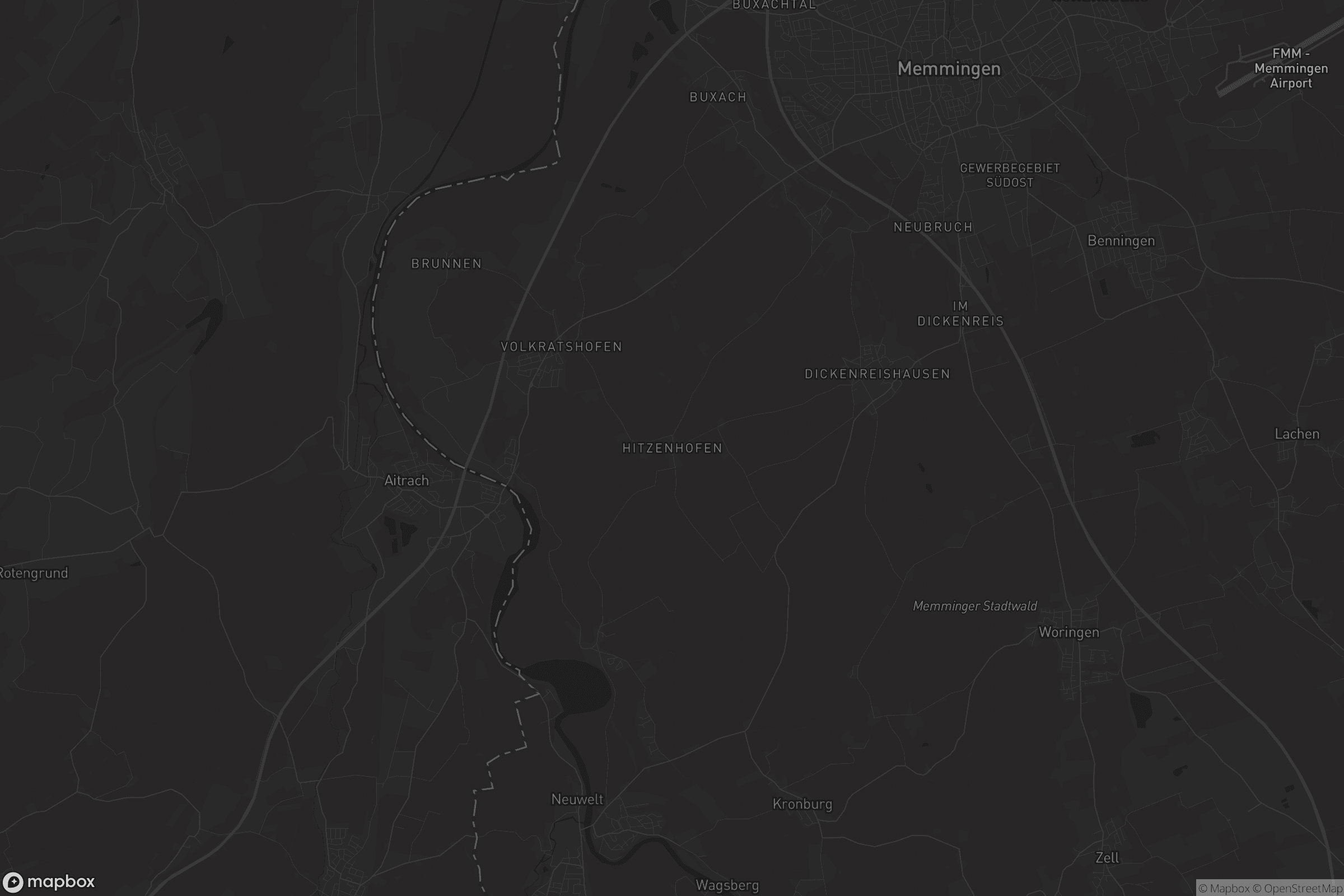 Karte von Hitzenhofen