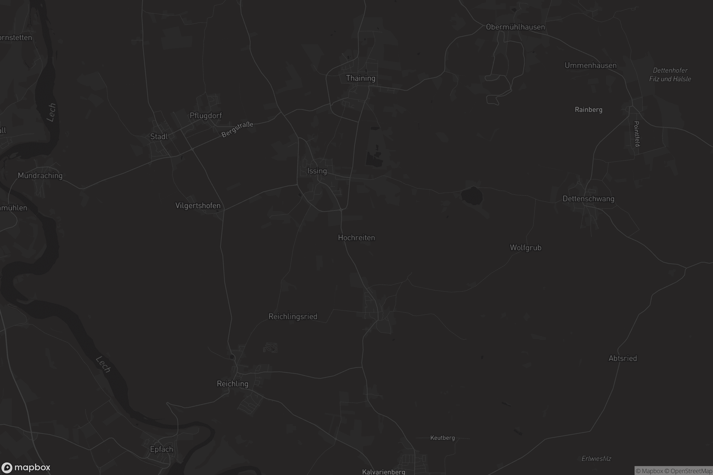 Karte von Hochreiten