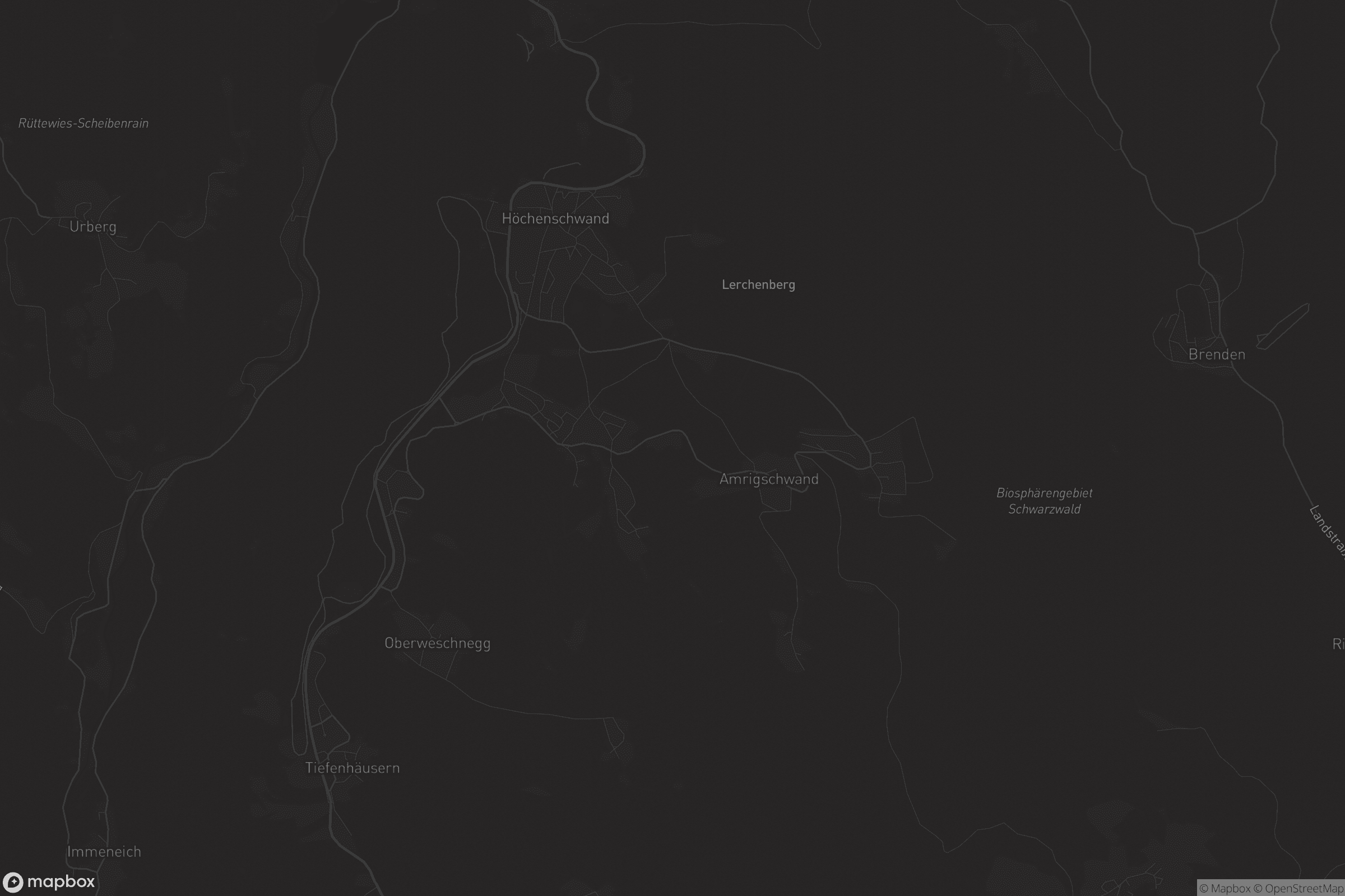 Karte von Höchenschwand