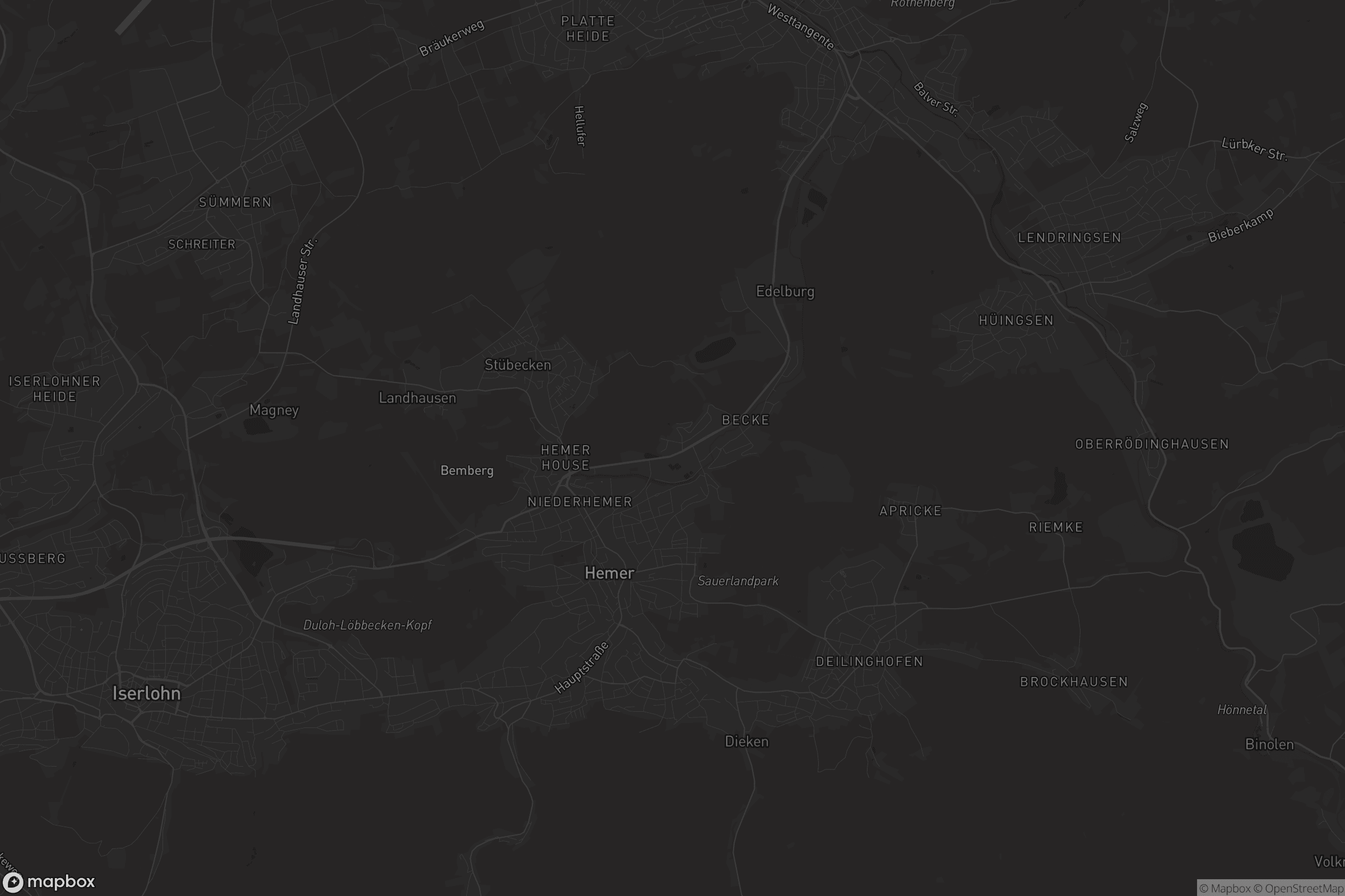 Karte von Höcklingsen