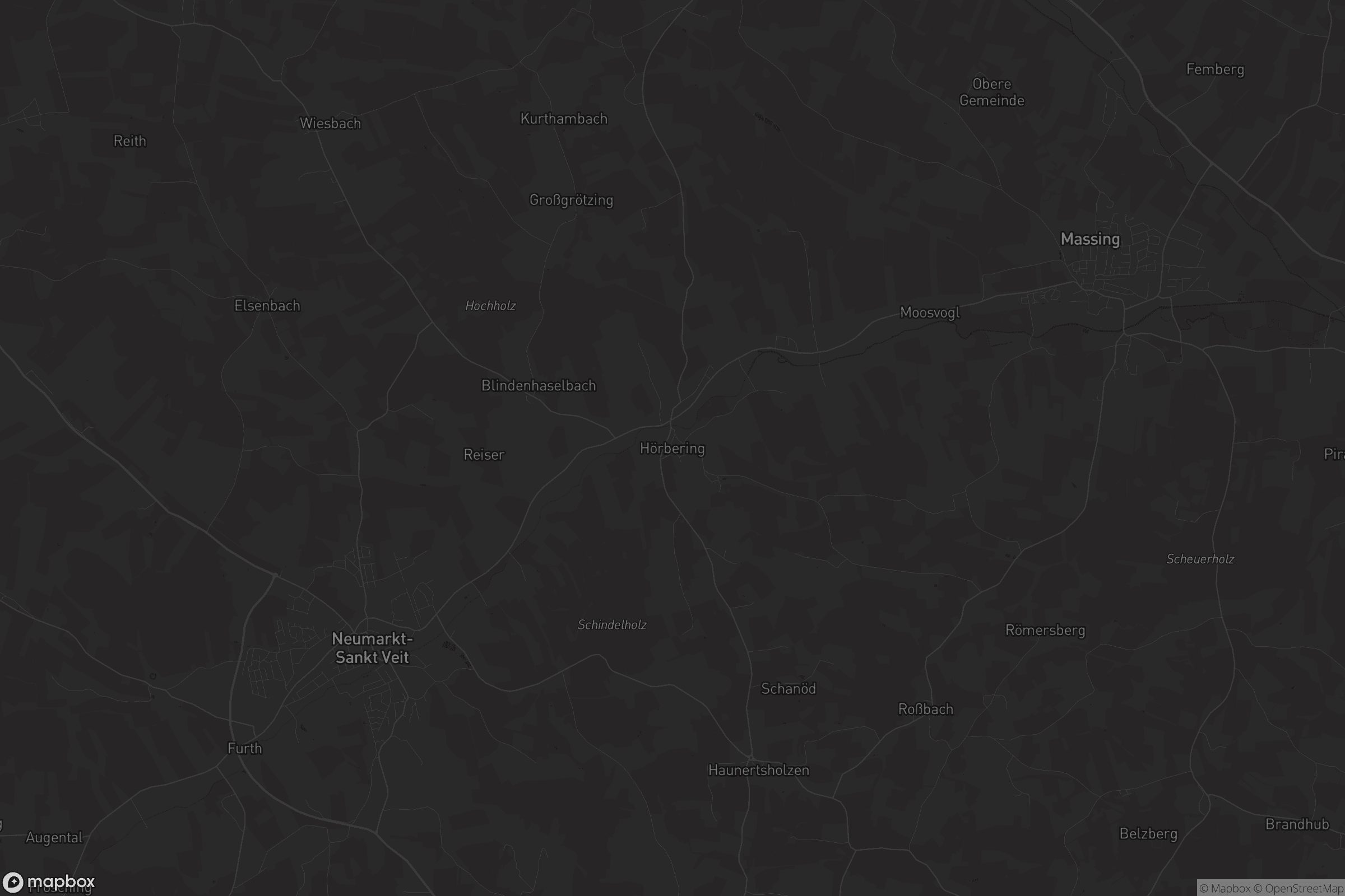 Karte von Hörbering