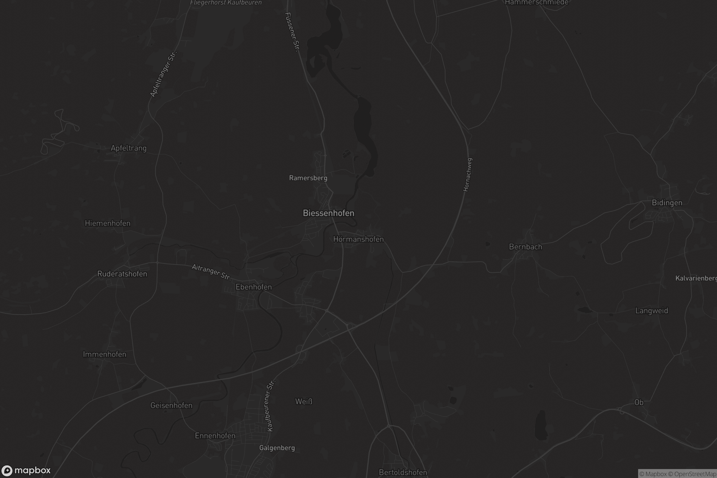 Karte von Hörmanshofen