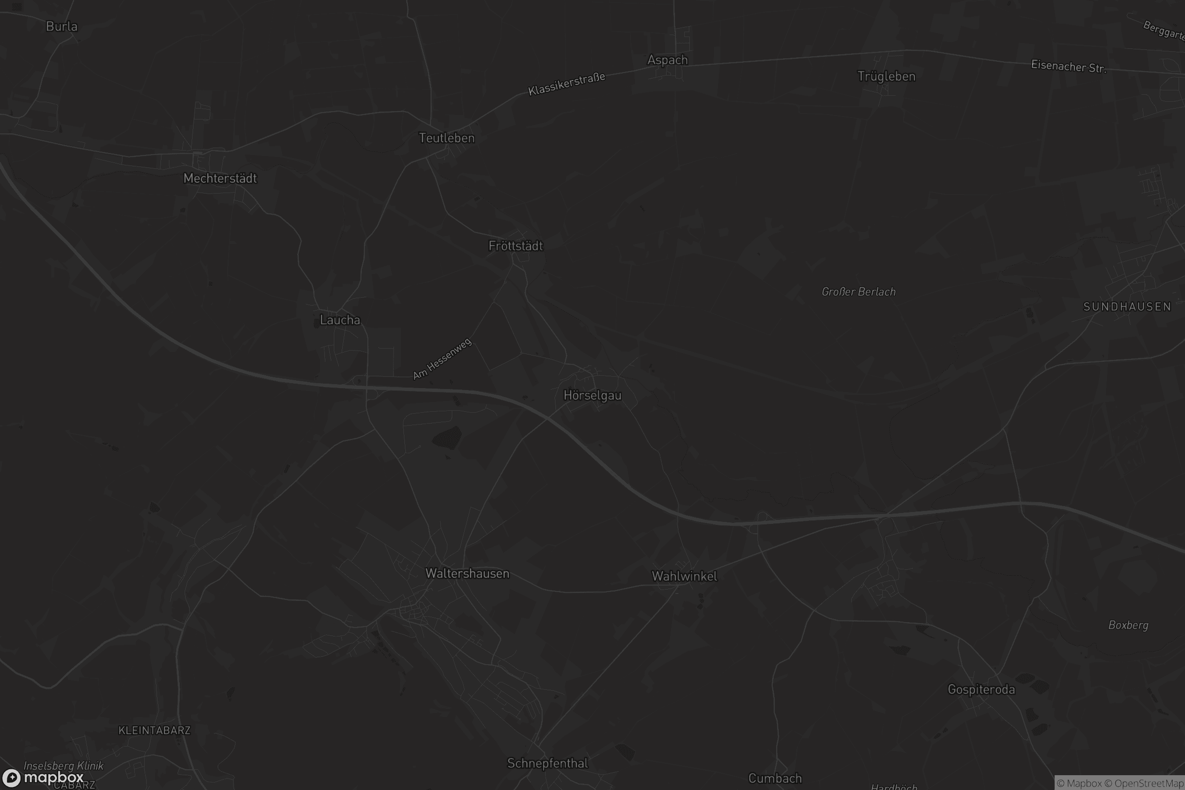 Karte von Hörselgau