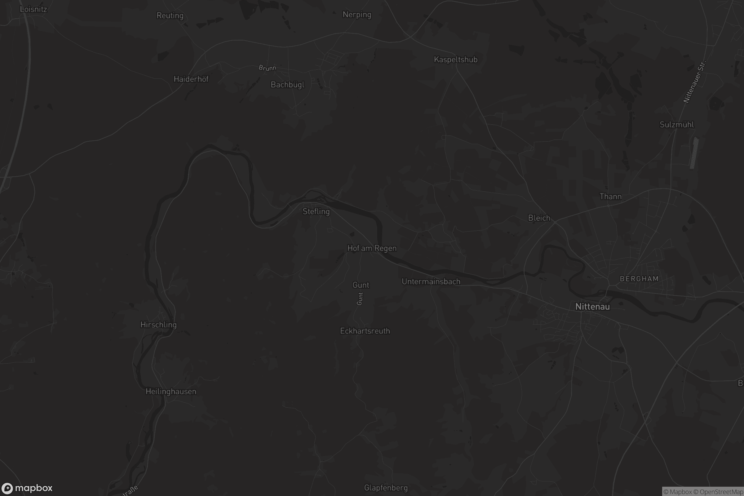 Karte von Hof am Regen