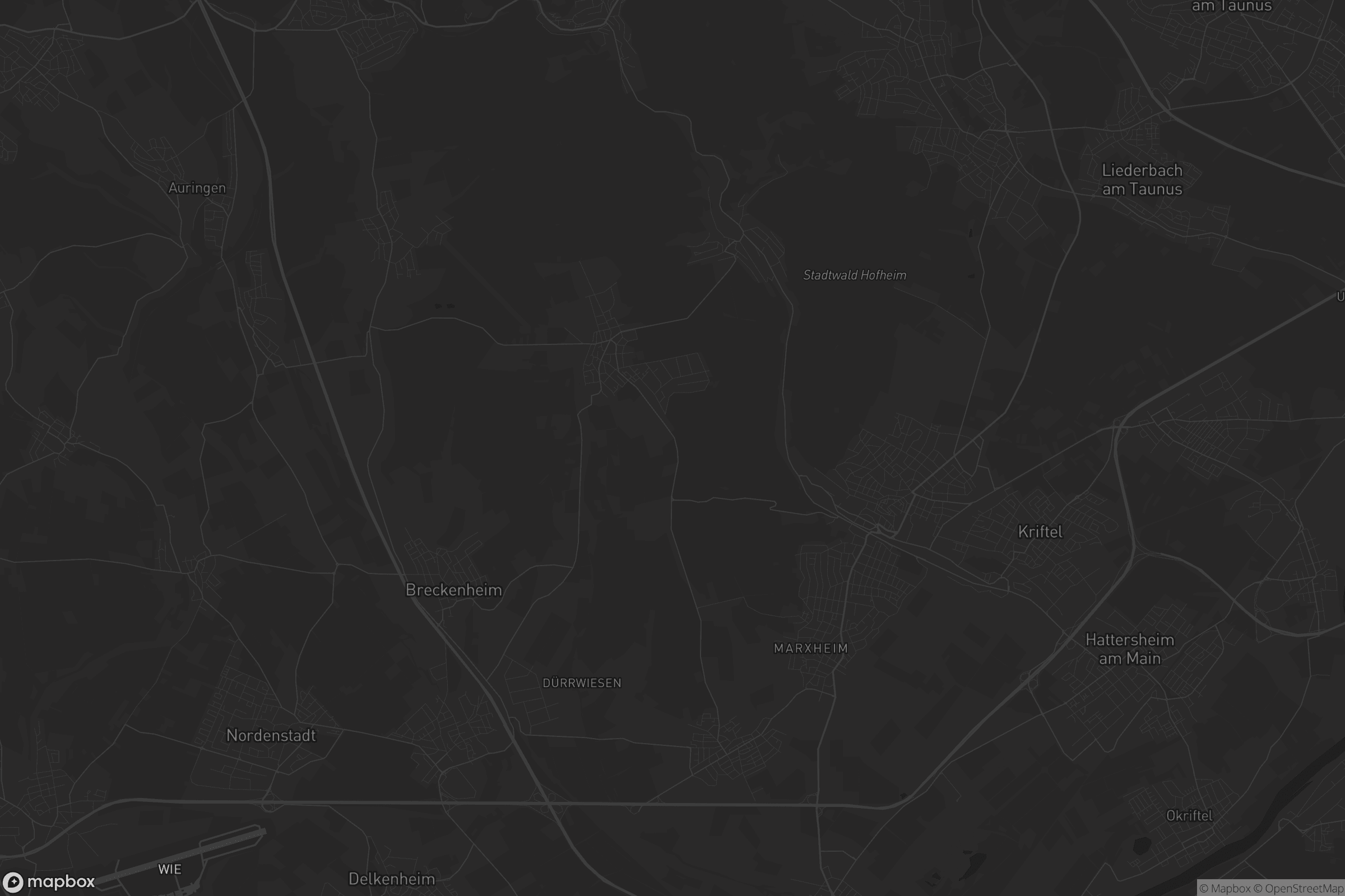 Karte von Hofheim am Taunus