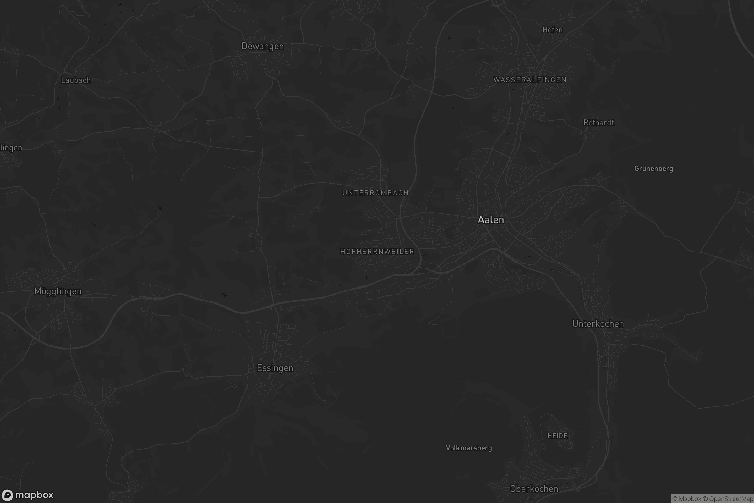 Karte von Hofherrnweiler